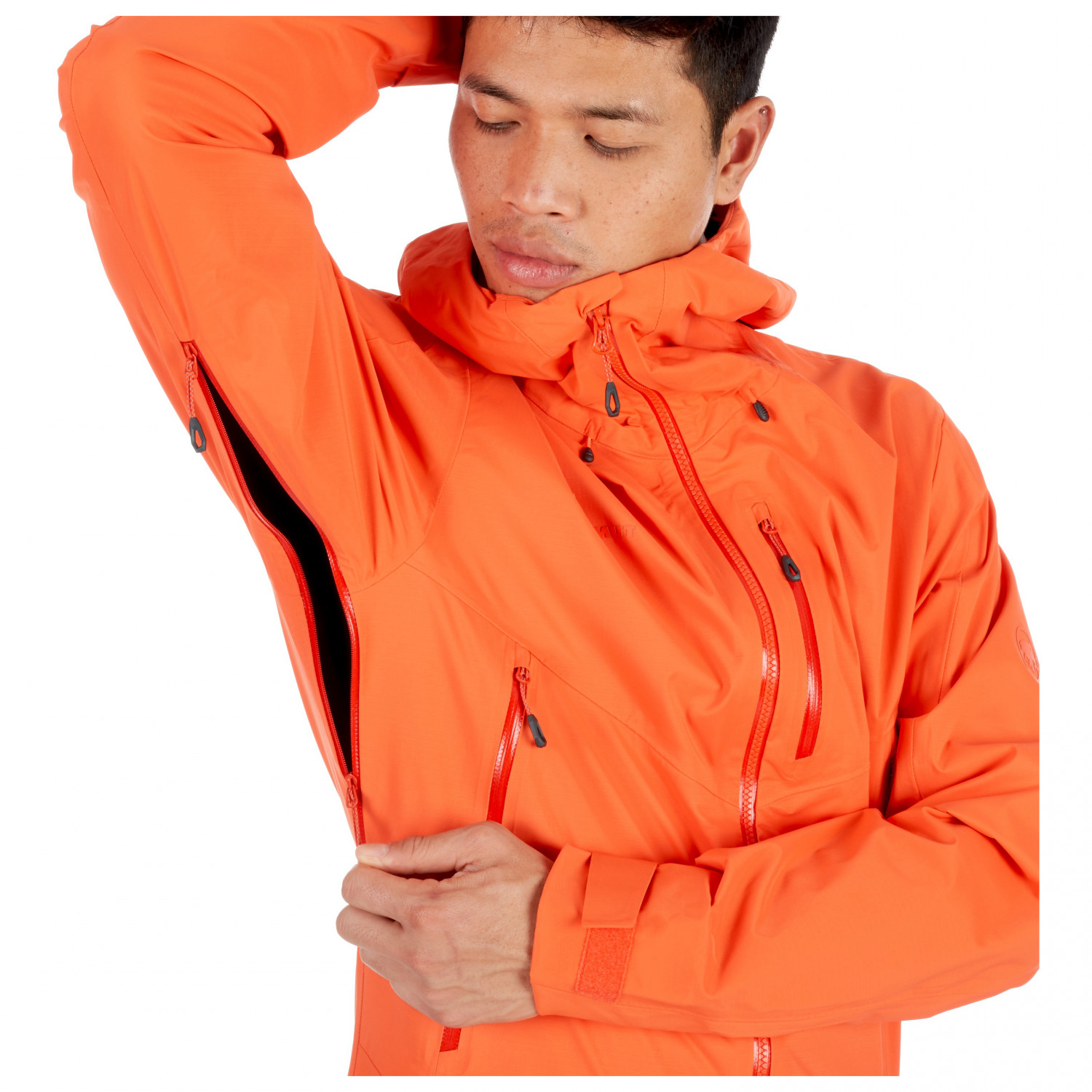 Mammut Mens La Liste Pro HS Hooded Jacket: Lightweight Waterproof Ski Shell