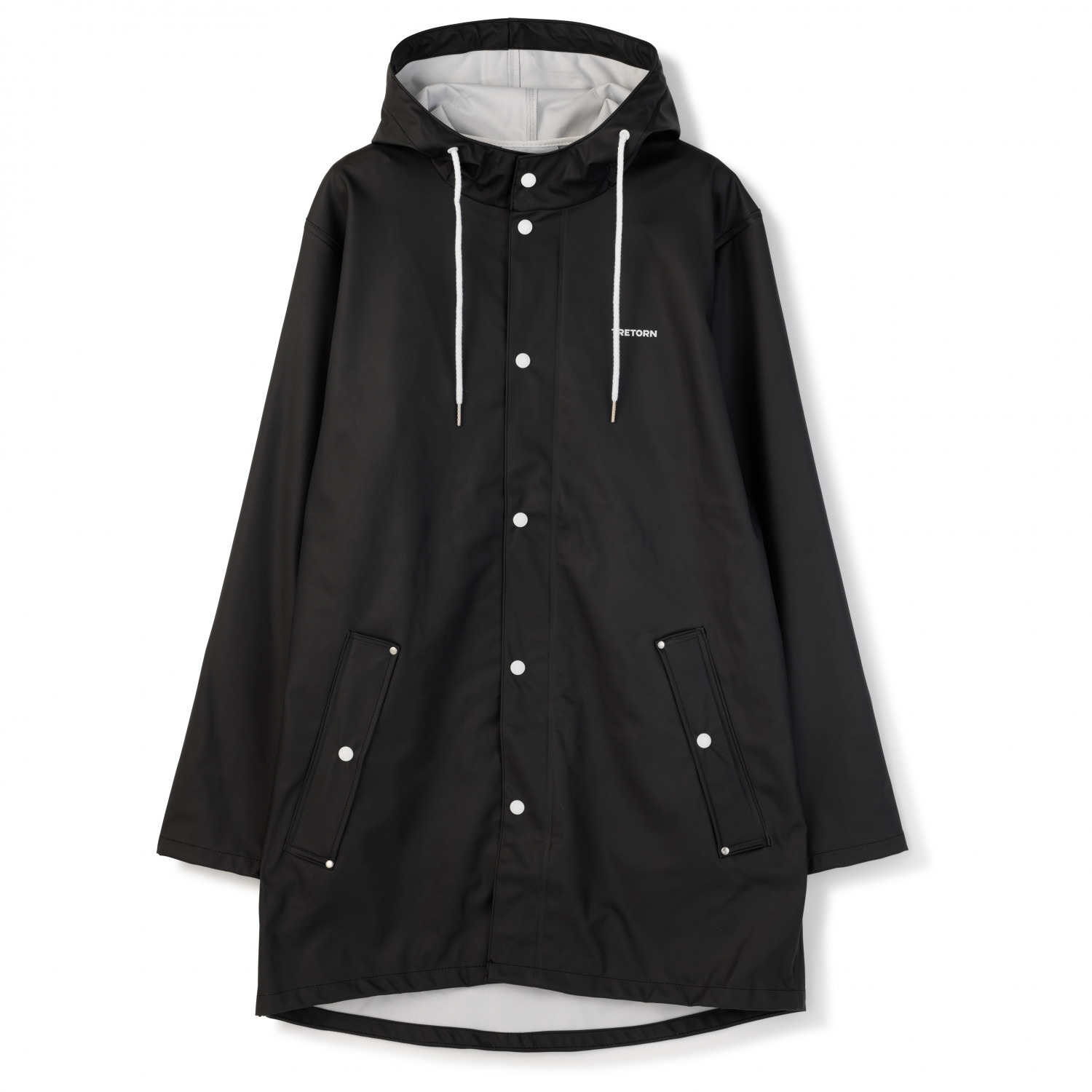 Veste De Pluie Unisexe Tretorn - Matière Recyclée, Imperméable Et Coupe-vent - Couleur Fraise