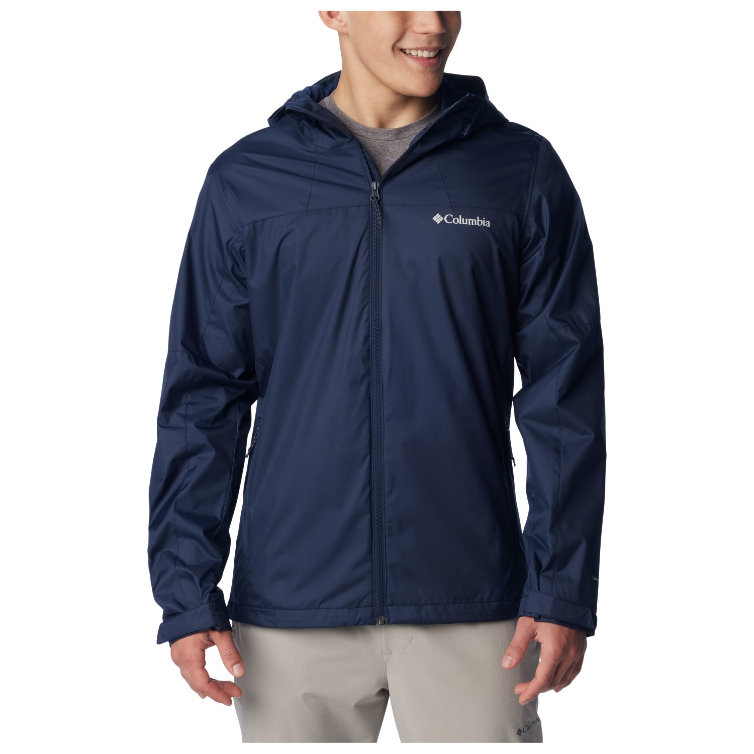 Columbia Herren Inner Limits III Regenjacke – Wasserdicht, Atmungsaktiv, Mit Omni-Tech, Verstellbare Kapuze