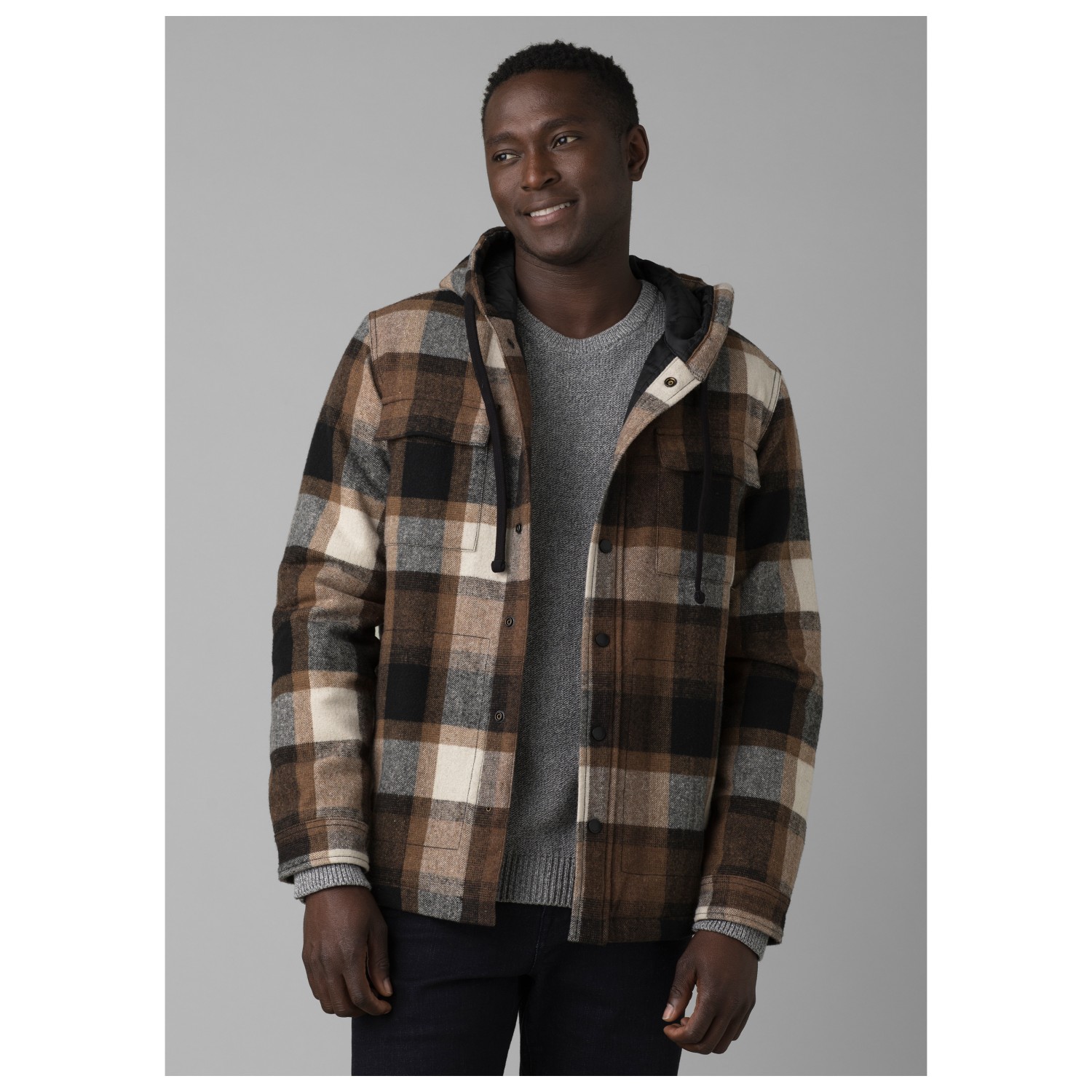 Prana Asgard Hooded Flannel Shirt - Veste de loisirs Homme | Achat en ligne  | Alpiniste.fr