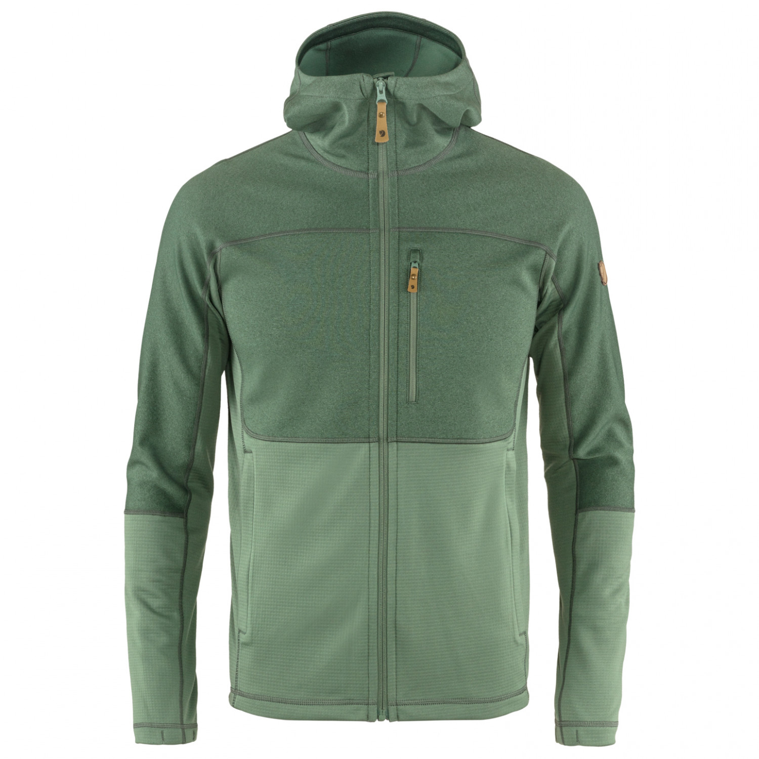 Fjällräven Abisko Trail Fleece – Veste Polaire Homme Gris – Trekking & Outdoor NEUF