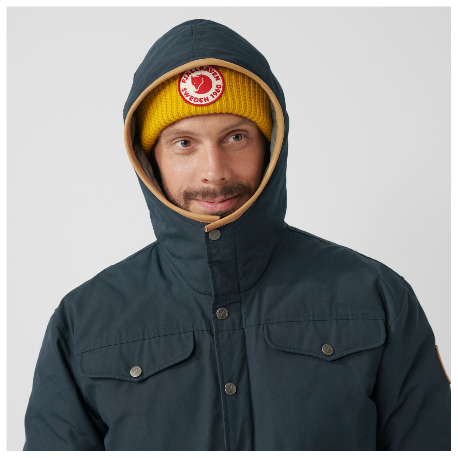 Fjällräven Anorak No. 10 - Giacca Sportiva Uomo In G-1000 - Cappuccio Regolabile - Per Trekking E Campeggio