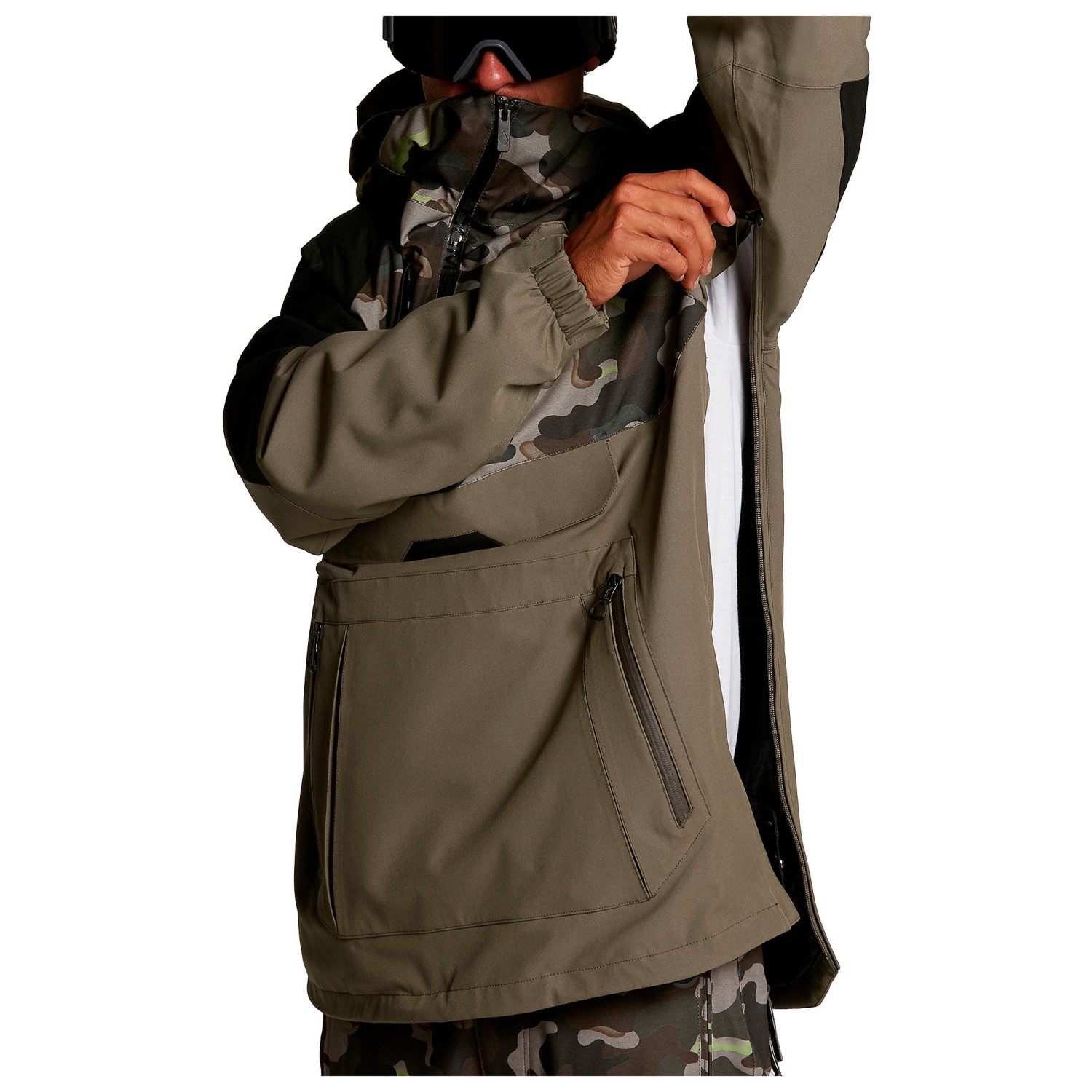 volcom brighton pullover jacket