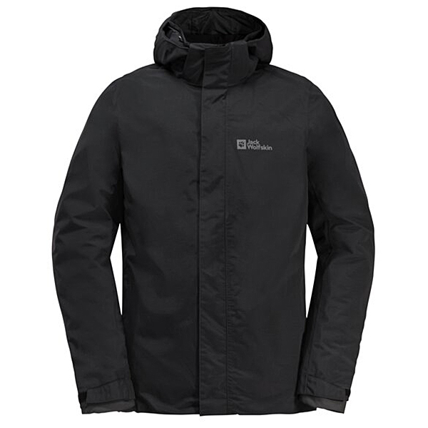 Jack Wolfskin Bergland Mens Dark Grey Padded Jacket main image 0