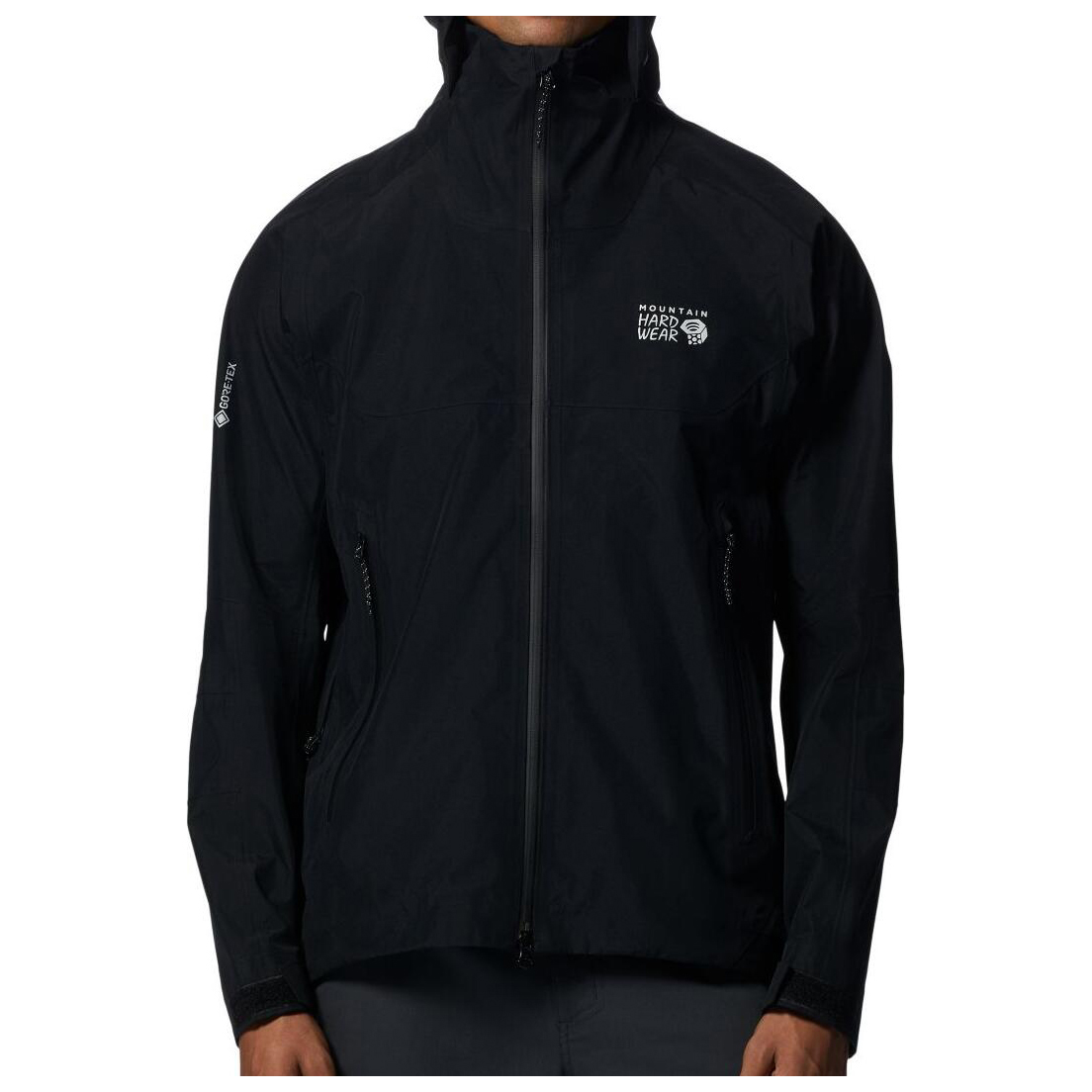 Mountain Warehouse Veste Running Imperméable Force Homme - Veste Pluie Unisexe, Maille Aérée Dos -Running et Cyclisme Jaune XXS