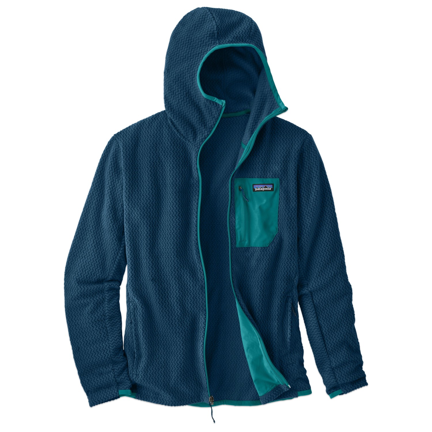 Patagonia R1 Air Full-Zip Hoody - Veste polaire Homme | Livraison gratuite  | Alpiniste.fr