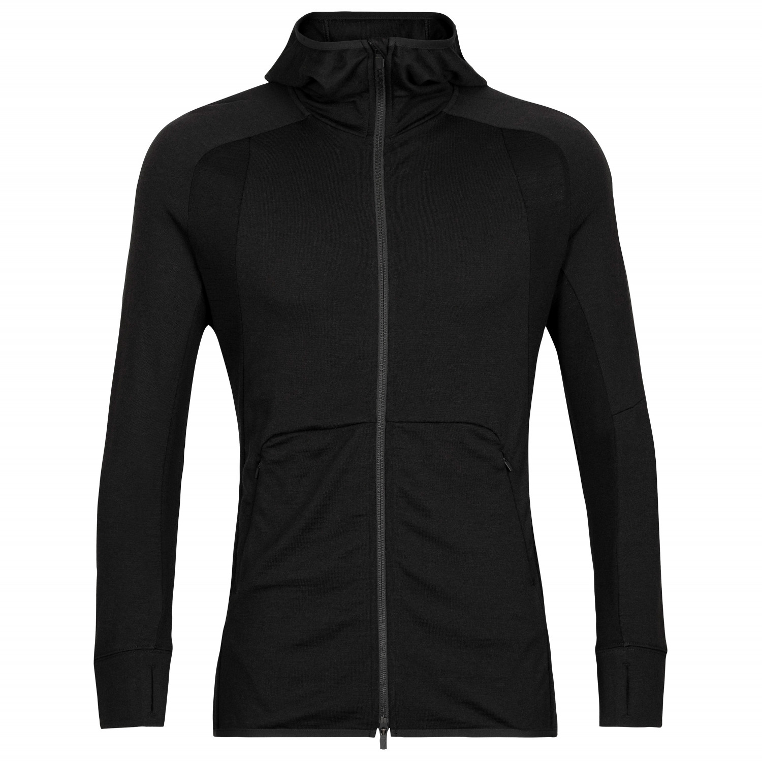 Veste Légère ICEBREAKER GT En Laine Mérinos - Noir, Taille S - Fermeture Intégrale - Occasion TBE