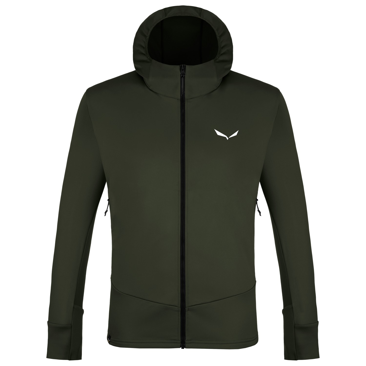 Giacche Uomo SALEWA Puez Pl M Hd Jacket – Felpa Con Cappuccio In Polarlite, Per Trekking