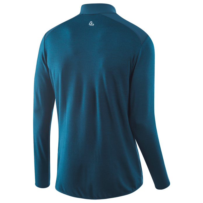 Haut Manches Longues Arista Equestrian - Laine Mérinos, 1/4 Zip, Bleu Marine, Taille L/XL?