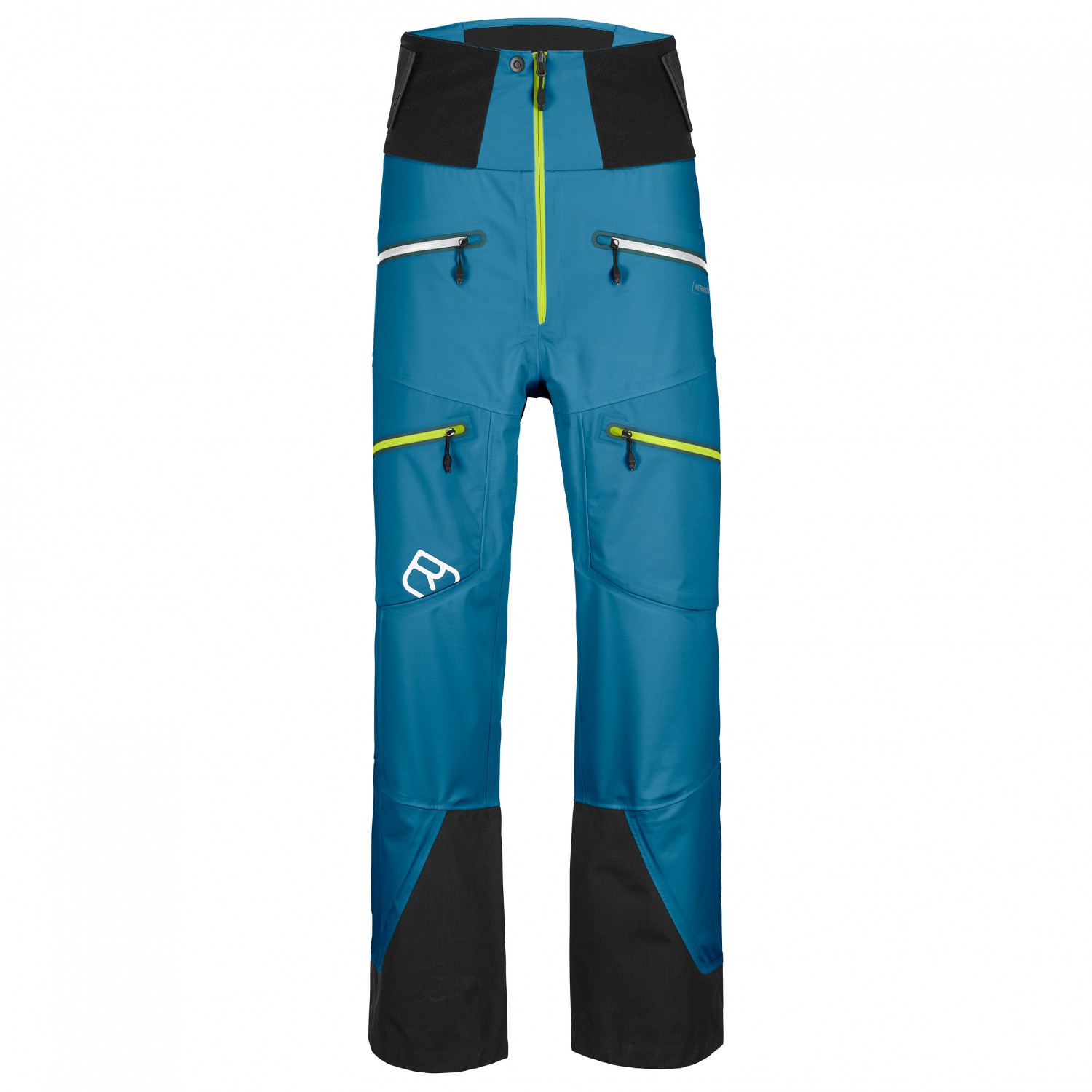 Pantalon De Ski Ortovox 3L Deep Shell - Taille 30, Gris Arctique, Dermizax NX, Neuf Avec étiquettes