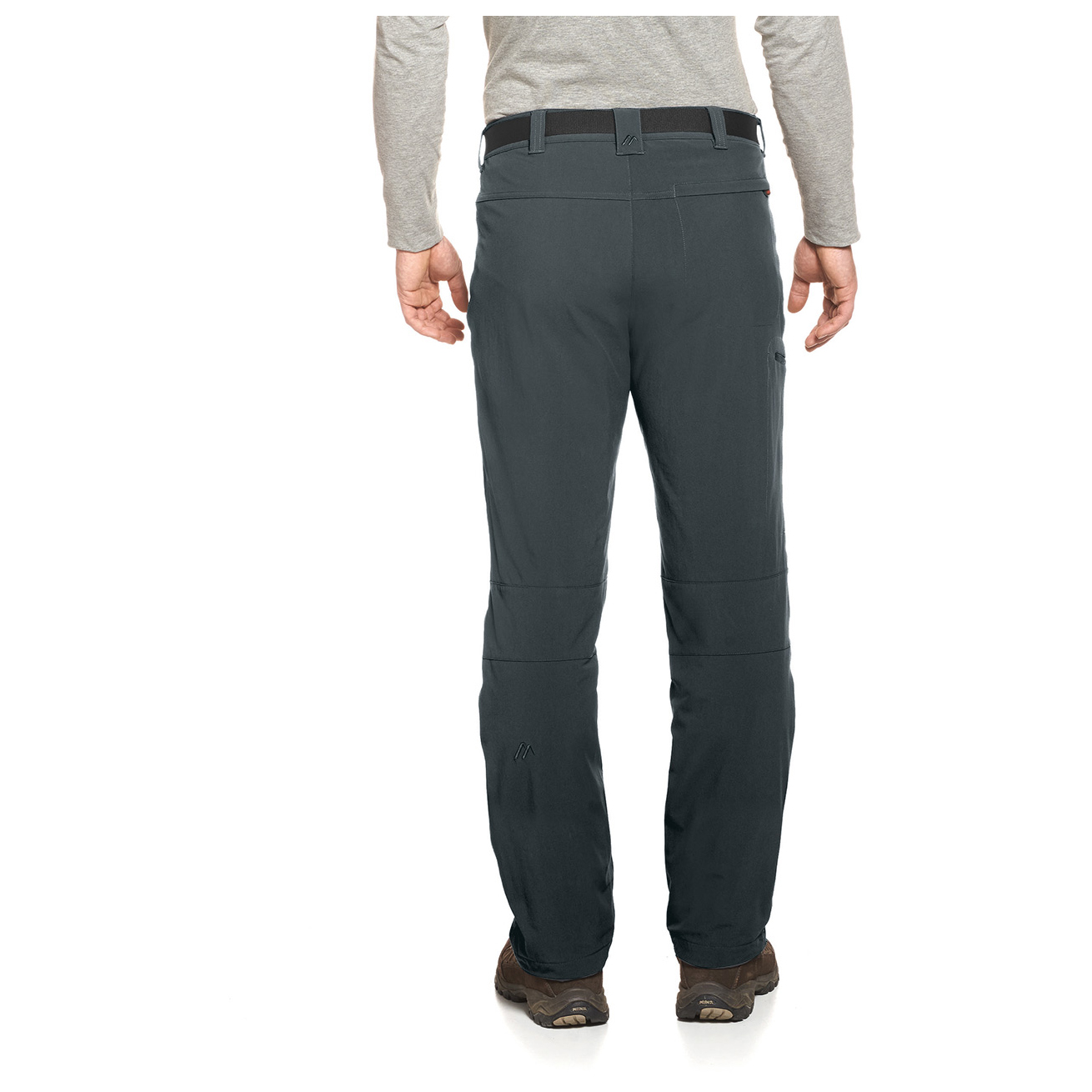 Maier Sports Oberjoch Pantaloni Uomo Da Trekking, Nero, Taglia 58, Elastici 4 Vie, Idrorepellenti PFC Free