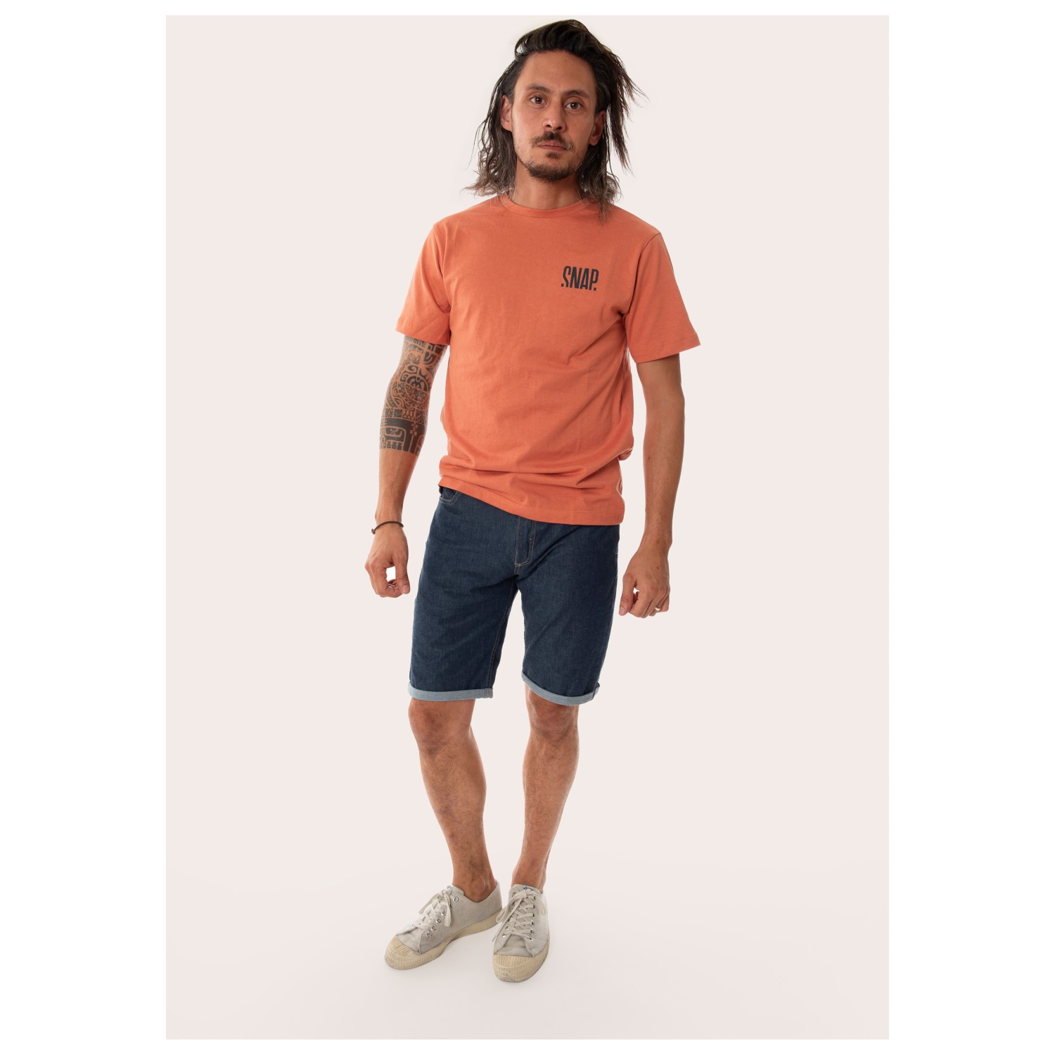 Snap Slim Jean Shorts - Climbing 