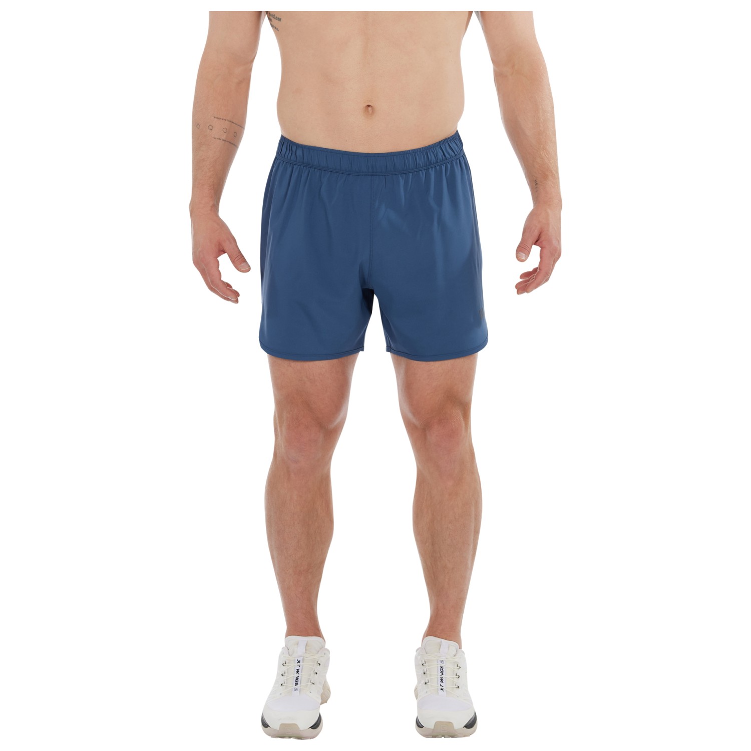 Saxx Hightail 2N1 Pantaloncini Corsa Uomo: 12,7 Cm Con Boxer Integrato PRO Support, Grafite