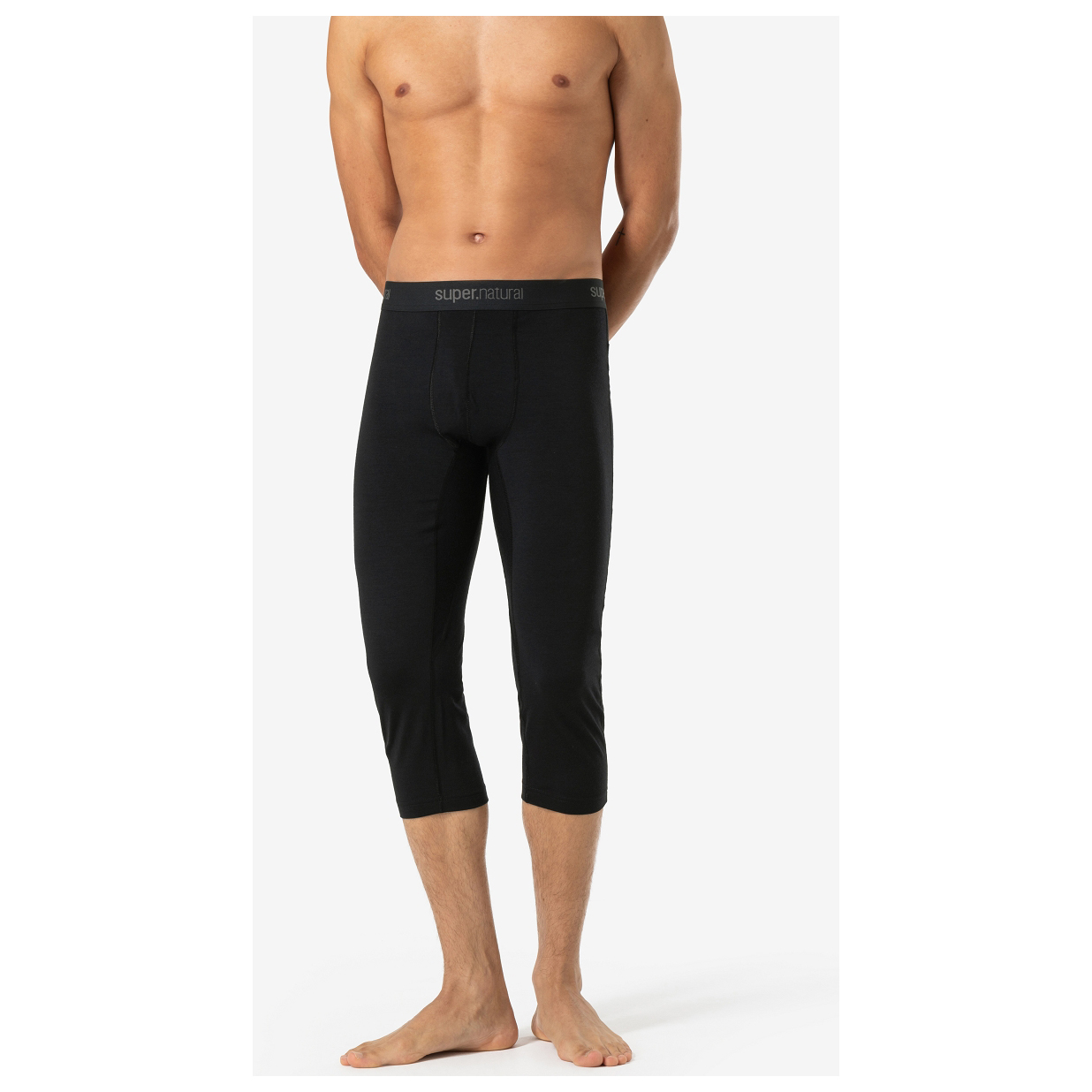 HERMKO 3440 2-pack heren 3/4-lange onderbroek (andere kleuren) biologisch katoen, wit, XXL
