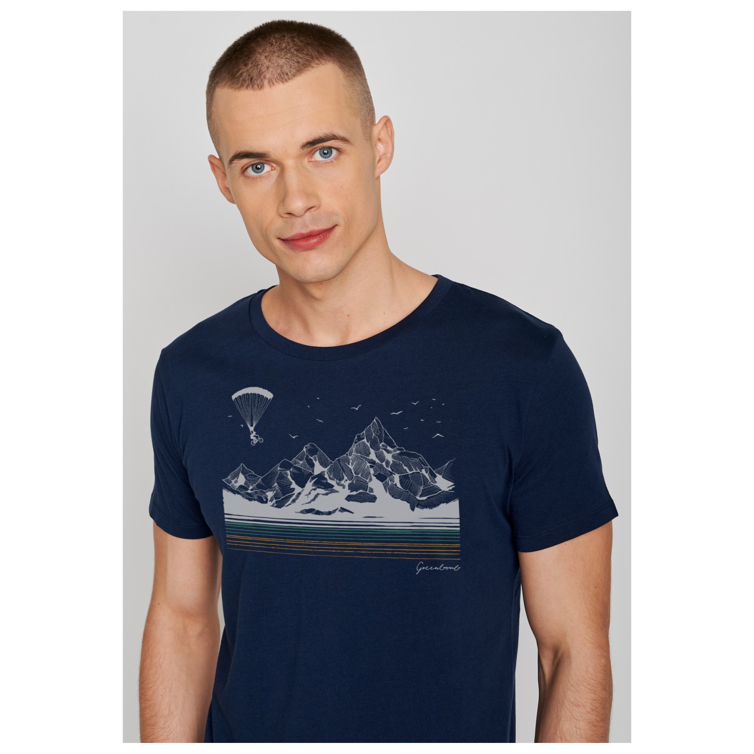 GreenBomb Bike Fly Guide - T-shirt Men 