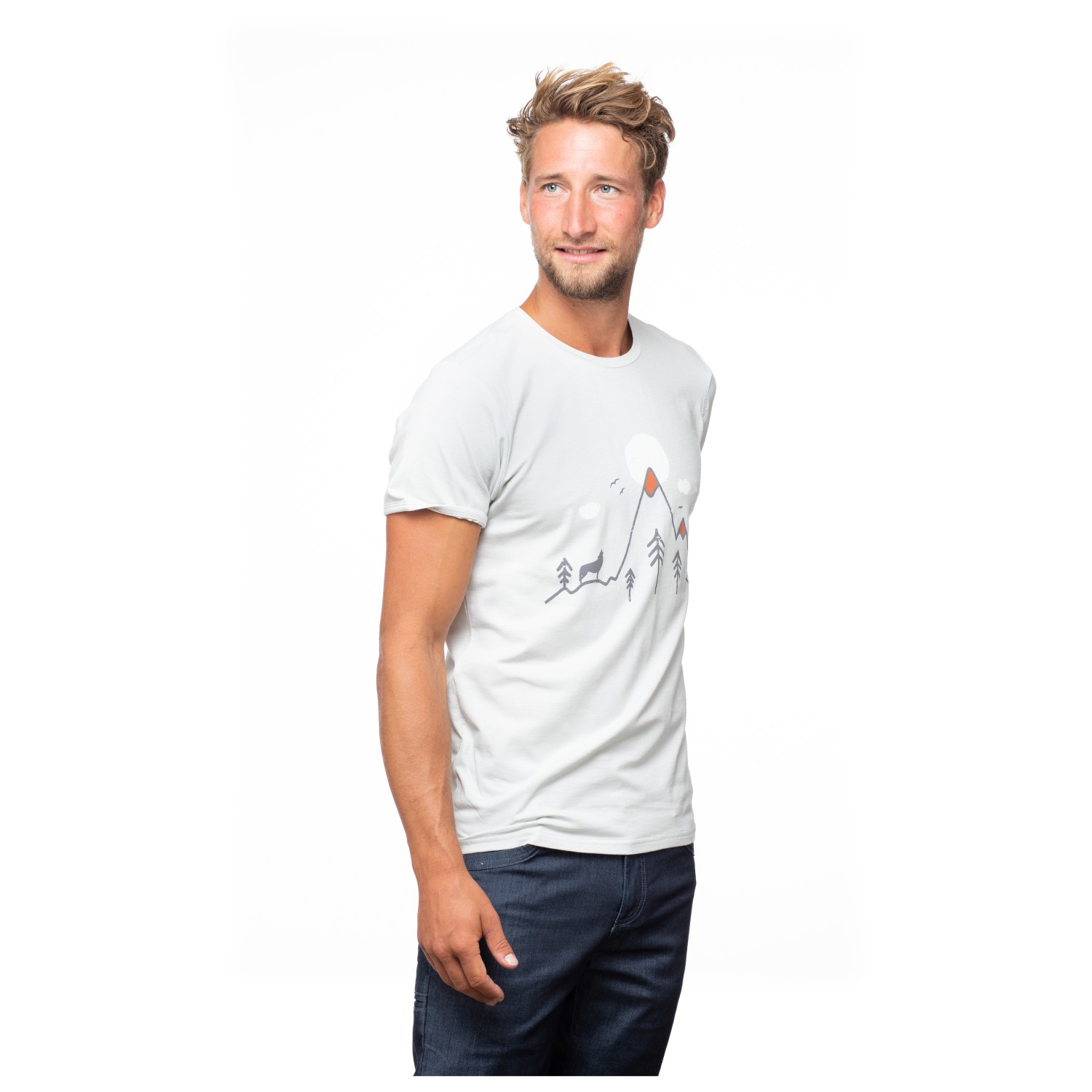 men's wolf t shirt