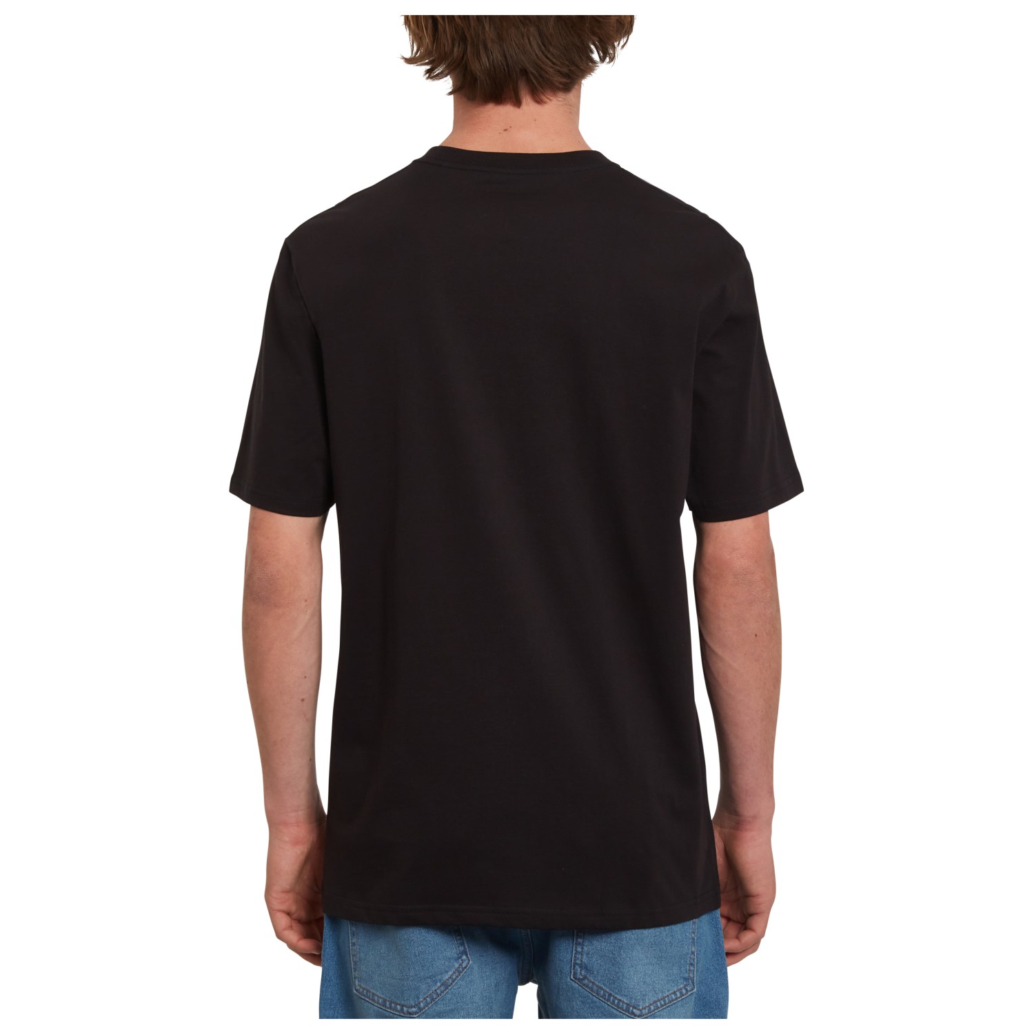 Volcom Crisp Stone Herren T-Shirt Basic Fit – Kurzarm, Weicher Siebdruck