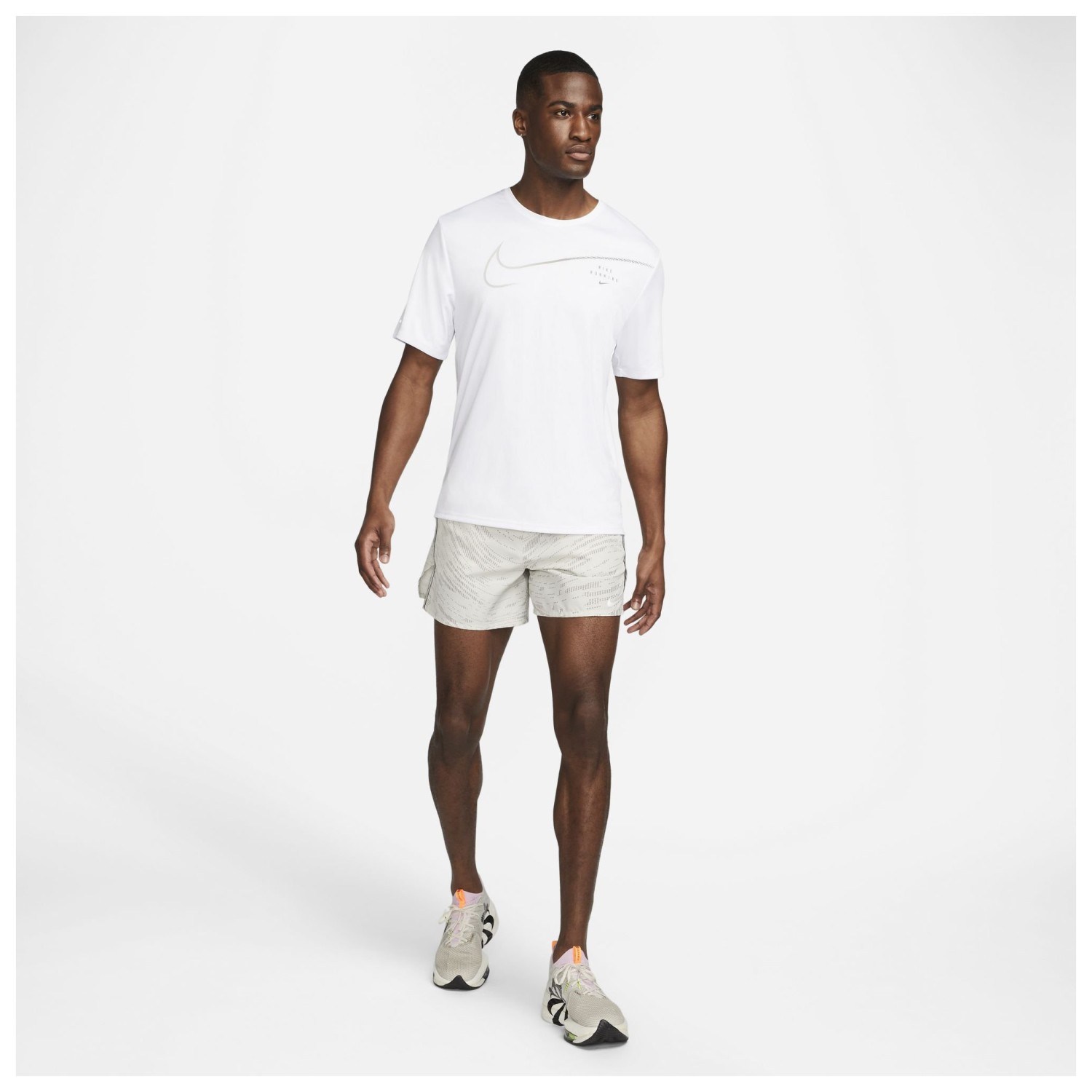 Nike DriFit UV Run Dvn Miler Gx S/S Running shirt Men's Buy online