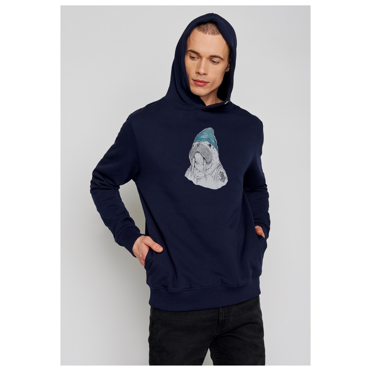 GreenBomb Animal Walrus Star - Hoodie 