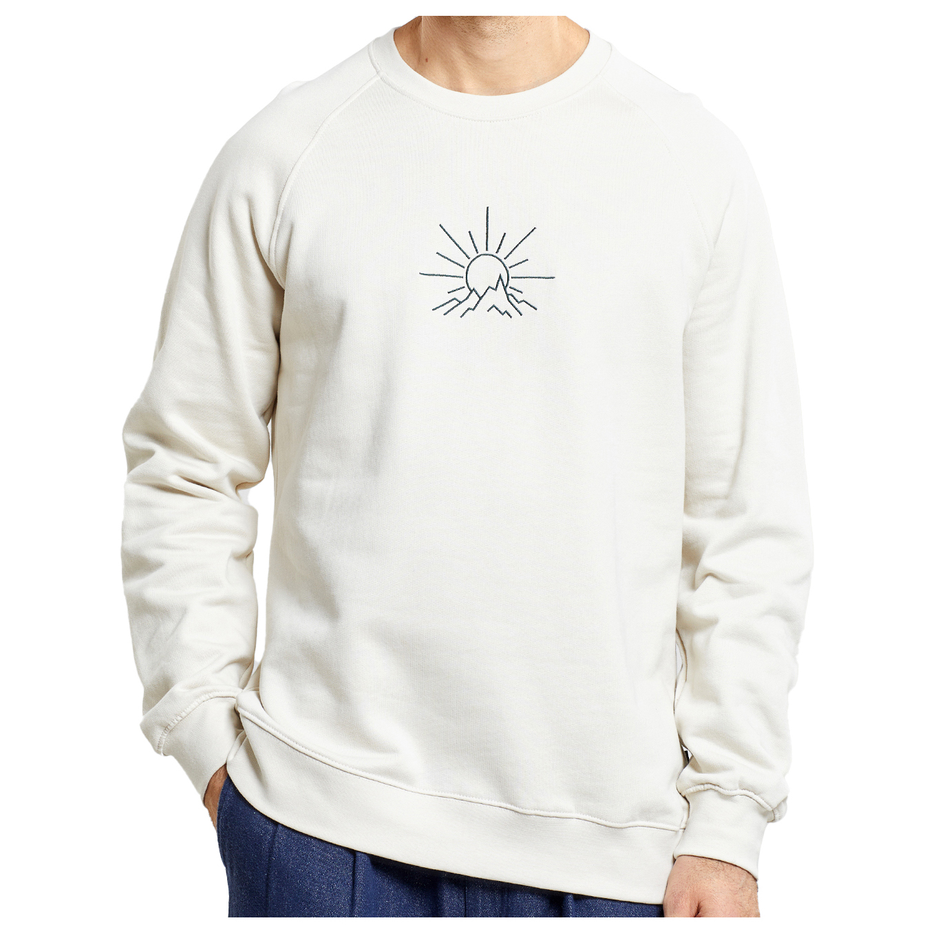 Sweatshirt Vert Malmoe Taille L - Marque Dedicated, 100% Coton Biologique, Neuf Avec étiquettes