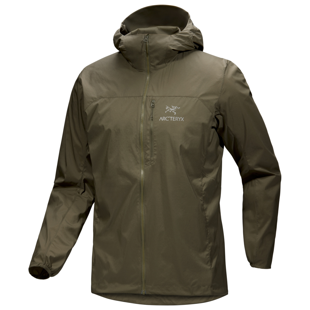 Veste Coupe-vent Arc'teryx Squamish Pour Homme - Noir - Neuf Avec étiquettes FW25