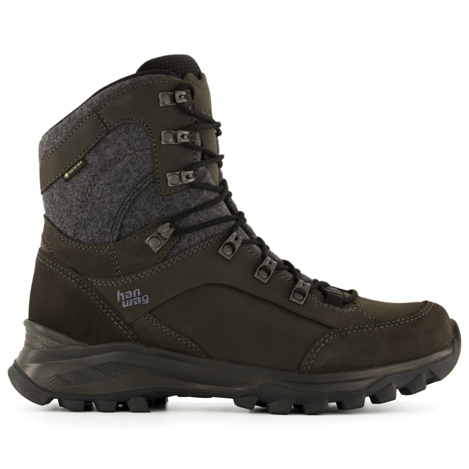 Zapatillas Crodarossa Tech GORE-TEX Hombre Negras Rojas
