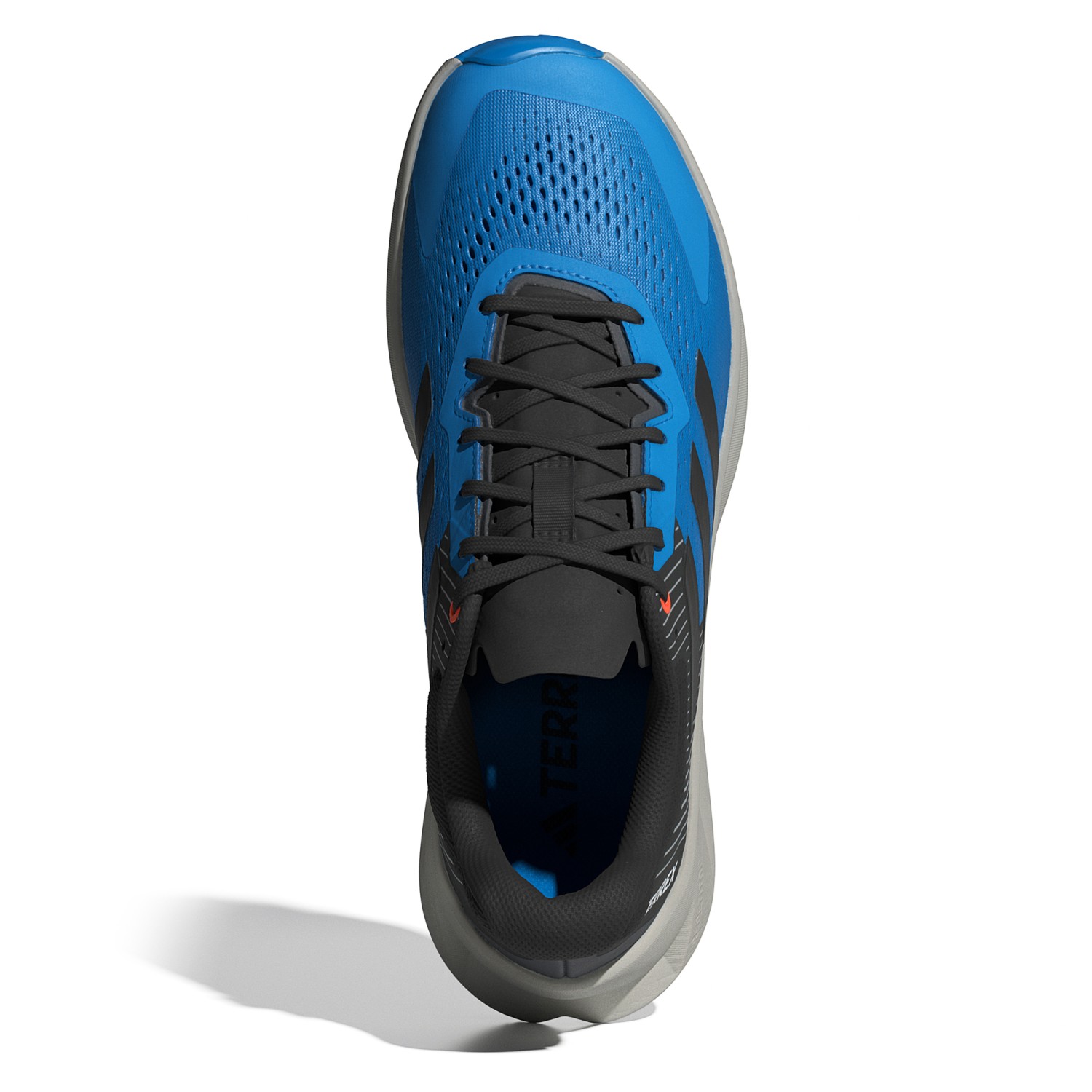 adidas Terrex - Terrex Soulstride Flow - Trailrunningschoenen - Pulse Blue  / Core Black / Semi Impact Orange | 12,5 (UK)