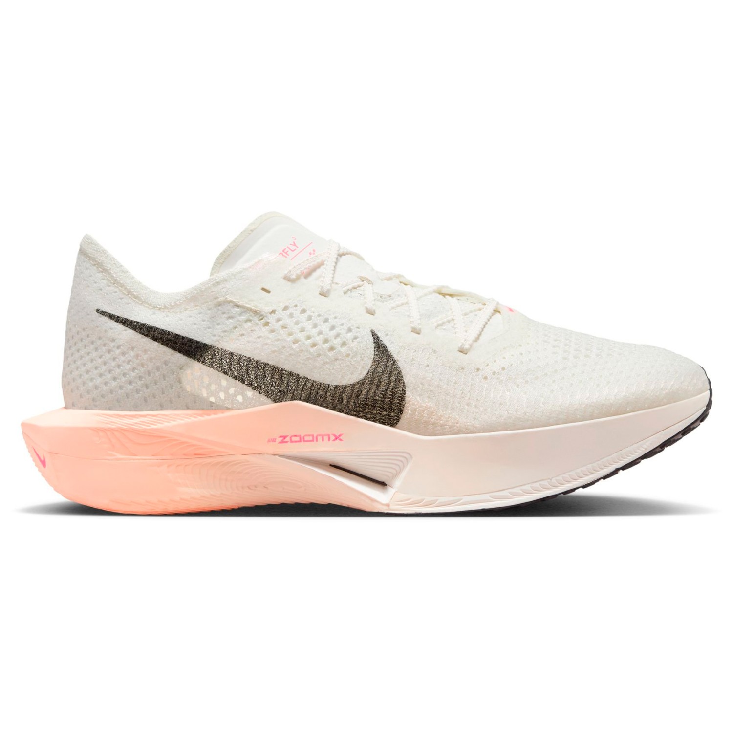 Nike - Vaporfly 3 - Hardloopschoenen - Sail / Black / Crimson Tint / Guava  | 6 (US)