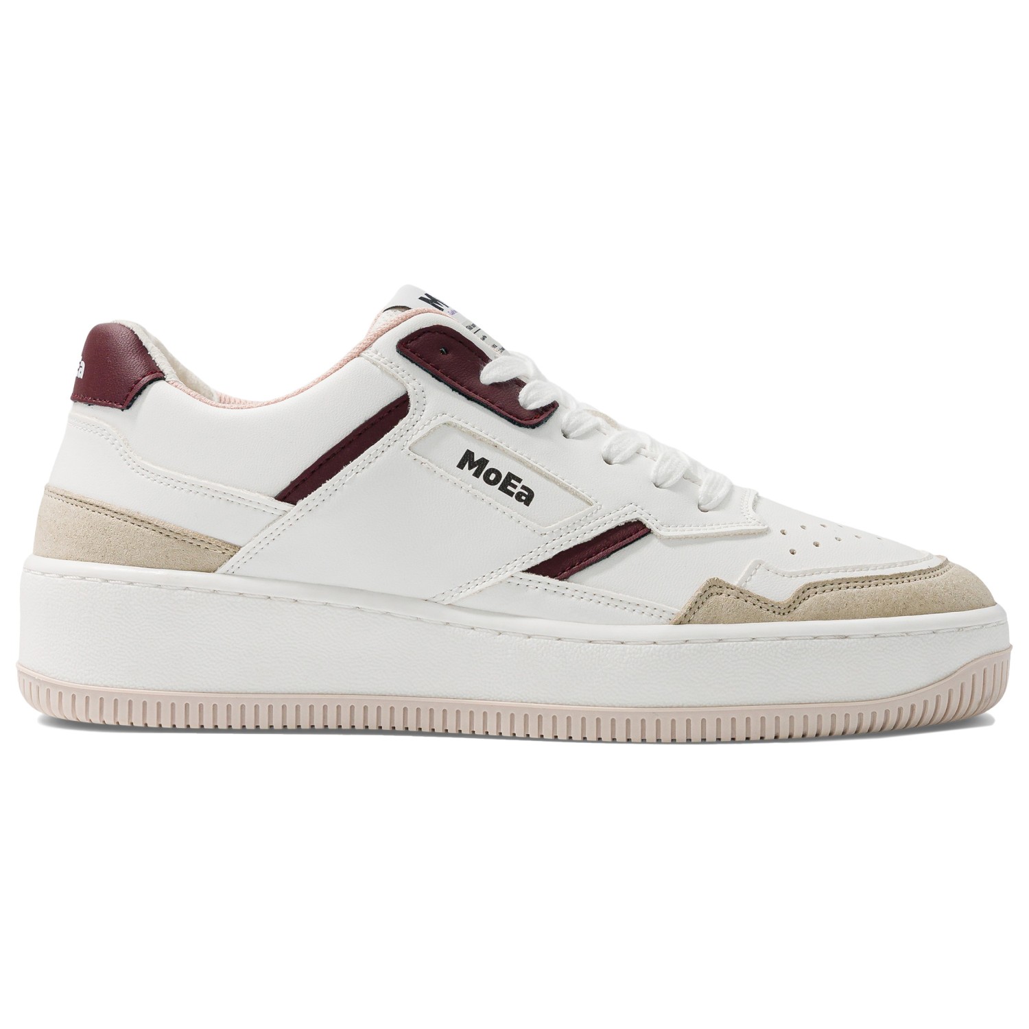 MoEa Sneaker in unifarbenem Design Modell 'GEN 1 GRAPES' (weiss) online