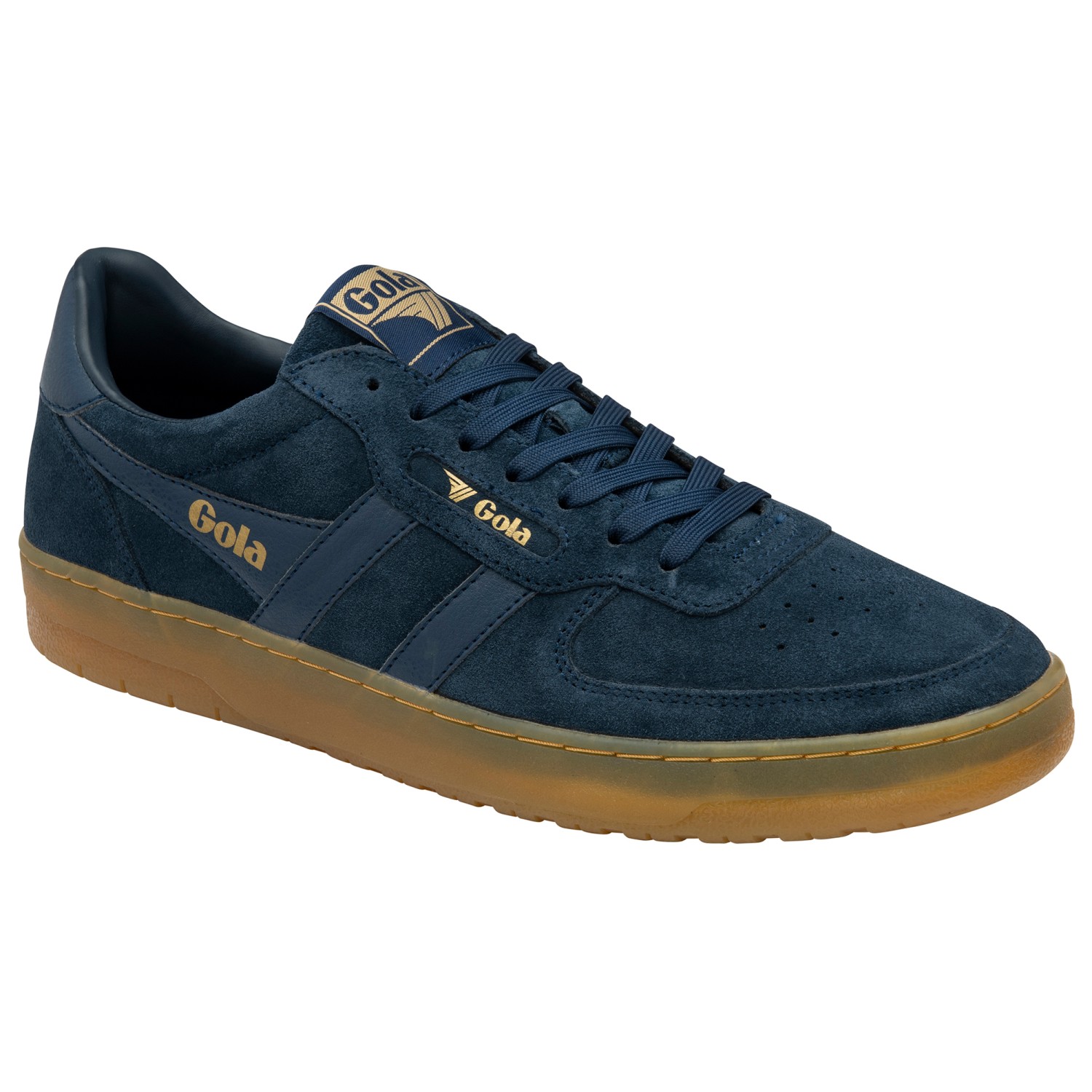 Gola Hawk '89 Scarpe Da Ginnastica Donna - Pelle, Scamosciato E Mesh - Suola A Coppia Bicolore - Stile Anni '80