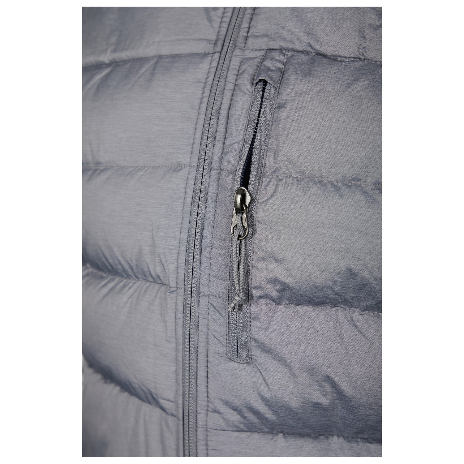 north face silver vest