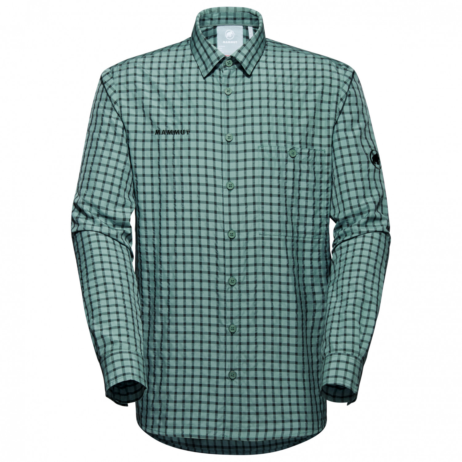 Chemise Homme Mammut Flanelle à Carreaux - Bleu/gris - Taille L - Occasion Très Bon état