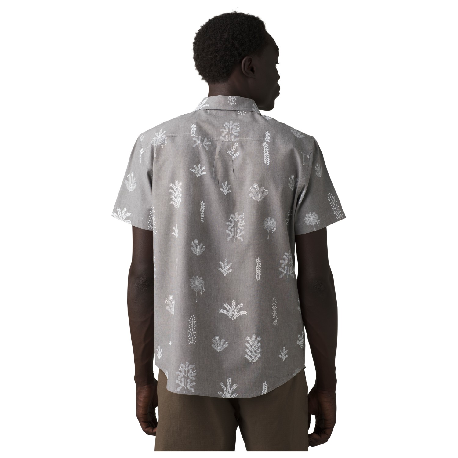 Chemise Randonnée Homme PrAna Reflect Beige Rayée Taille L Performance