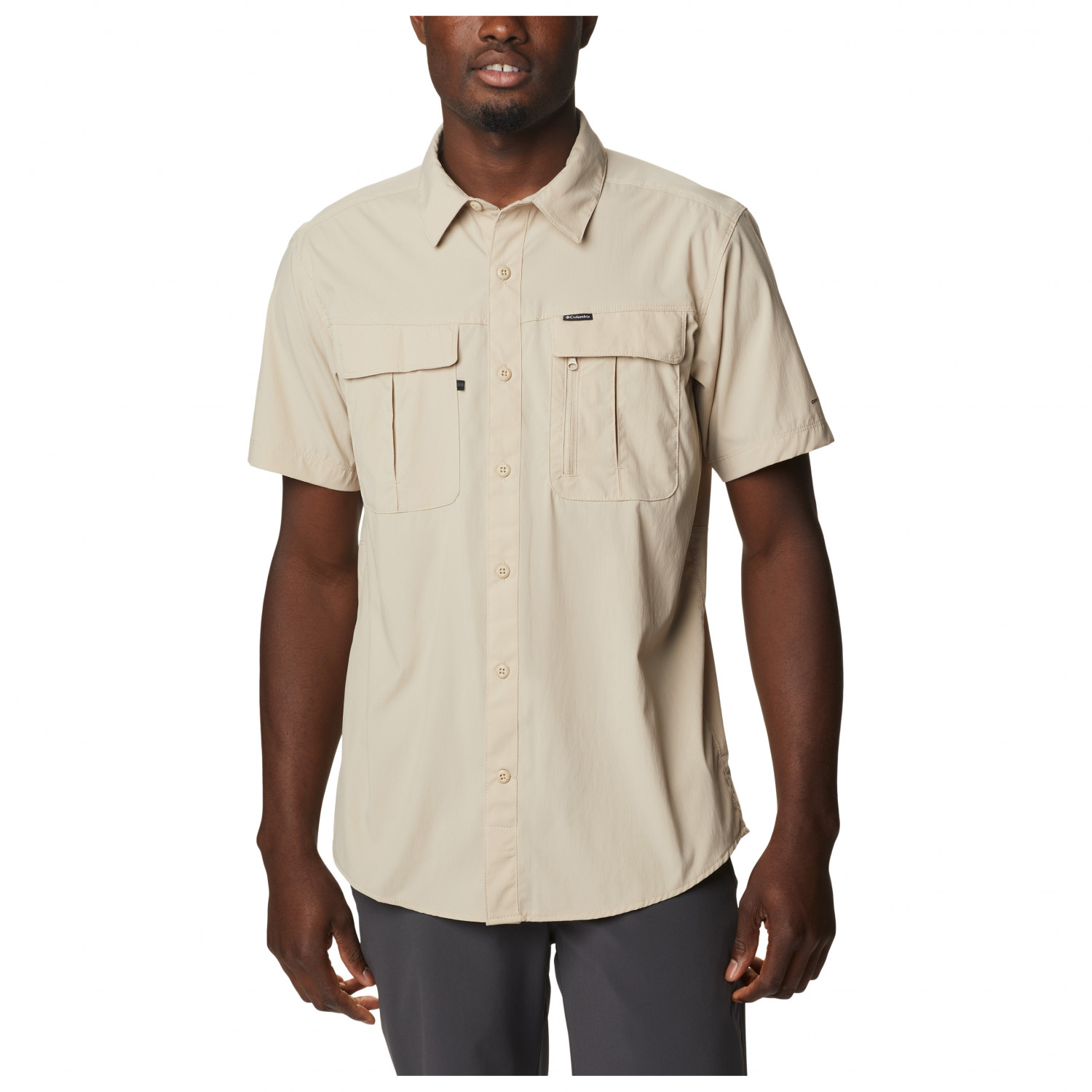 Columbia Chemise de camp Super Slack Tide pour homme, vichy corail clair, taille XL
