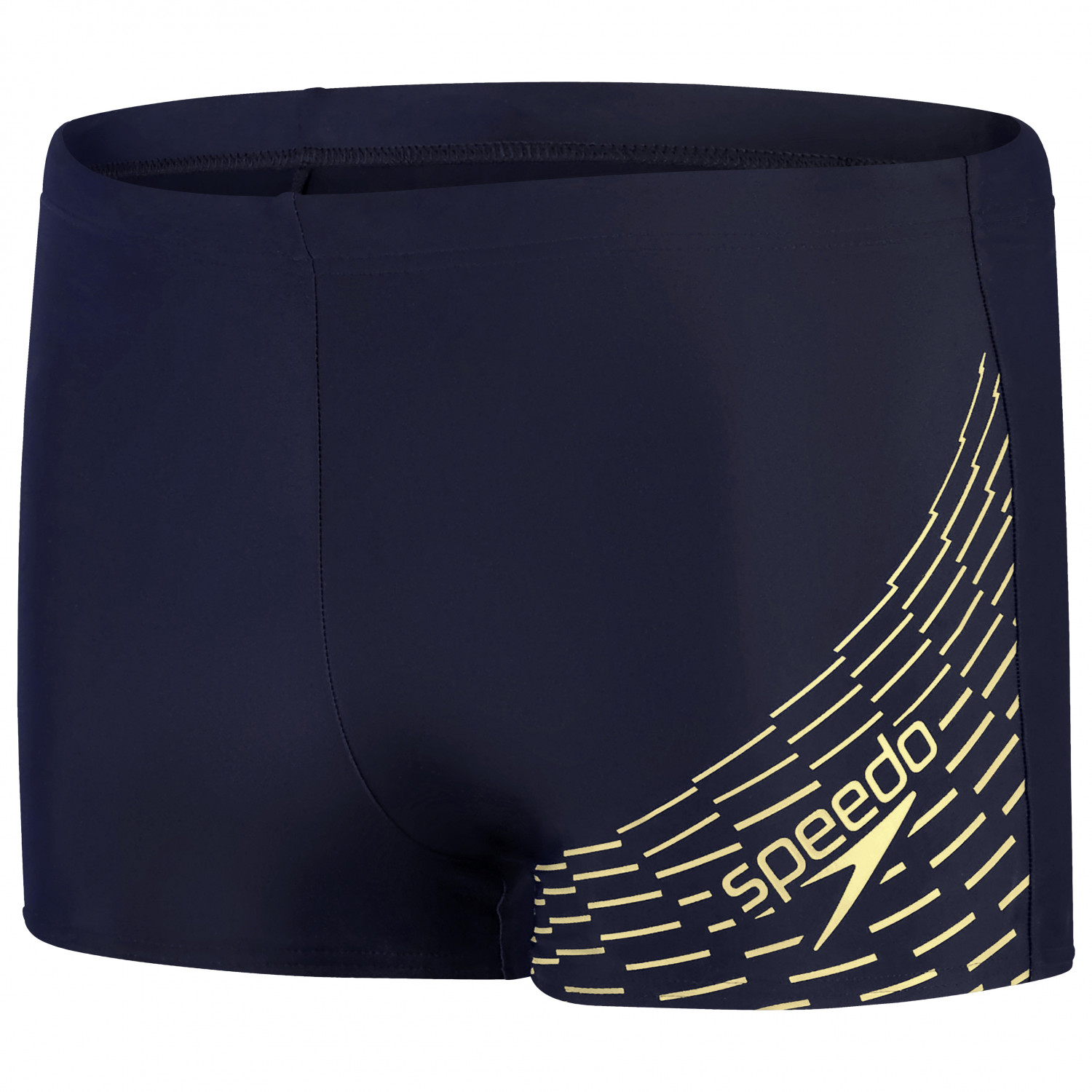 Speedo MEDLEY LOGO - Caleçon de bain - anthracite/neon coral/anthracite