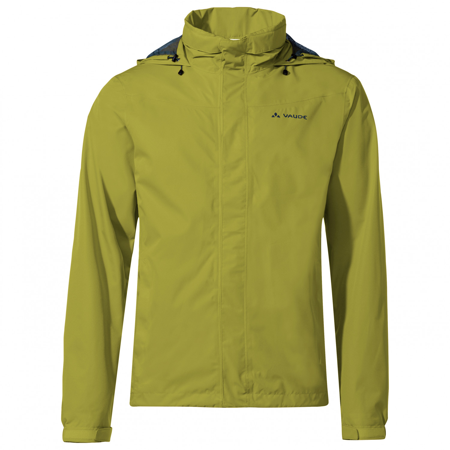 VAUDE Escape Bike Light Jacket voor dames, lichte 2-laagse regenjas, betrouwbare regenbescherming op de fiets, dunne mesh-voering, capuchon in de kraag, reflecterende elementen, eco-afwerking