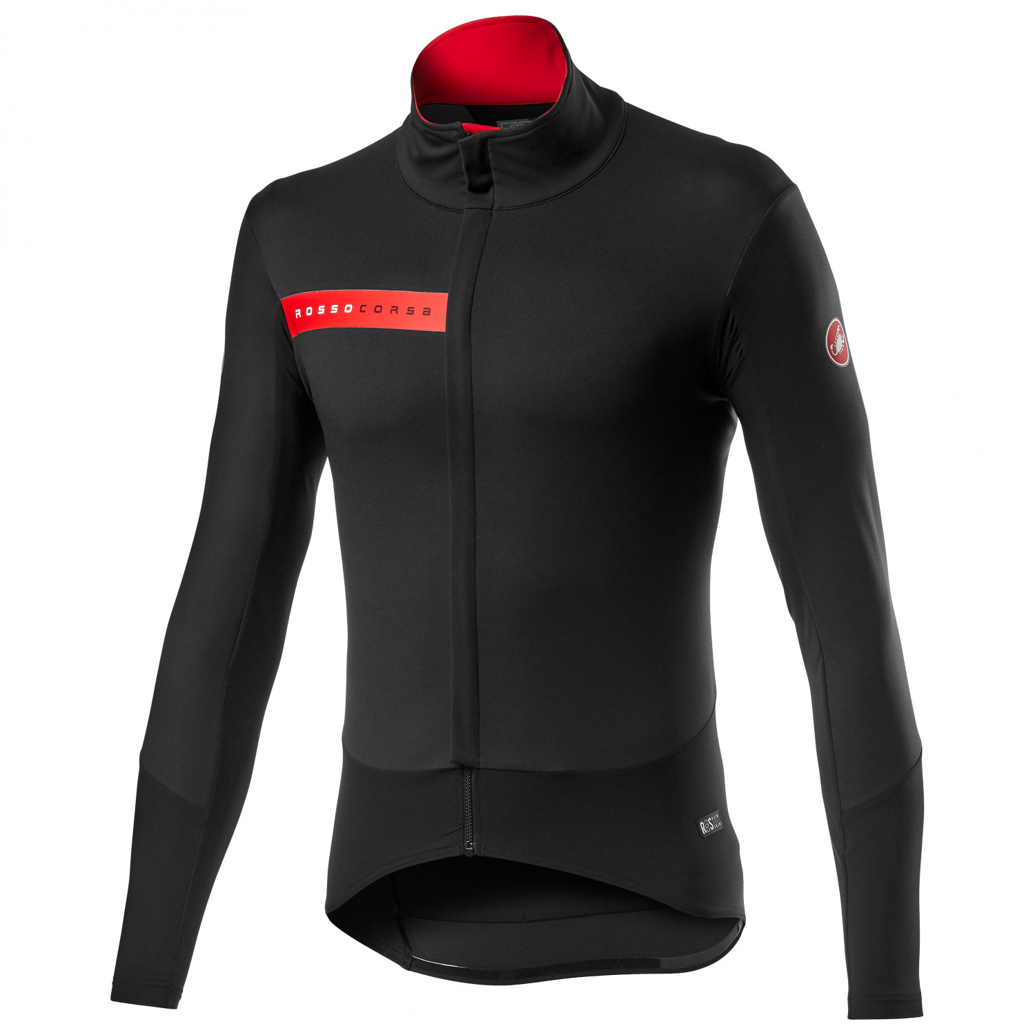 Veste Castelli No-Rain - Homme/Femme Taille L - Bleu - Coupe-vent Imperméable Haute Visibilité