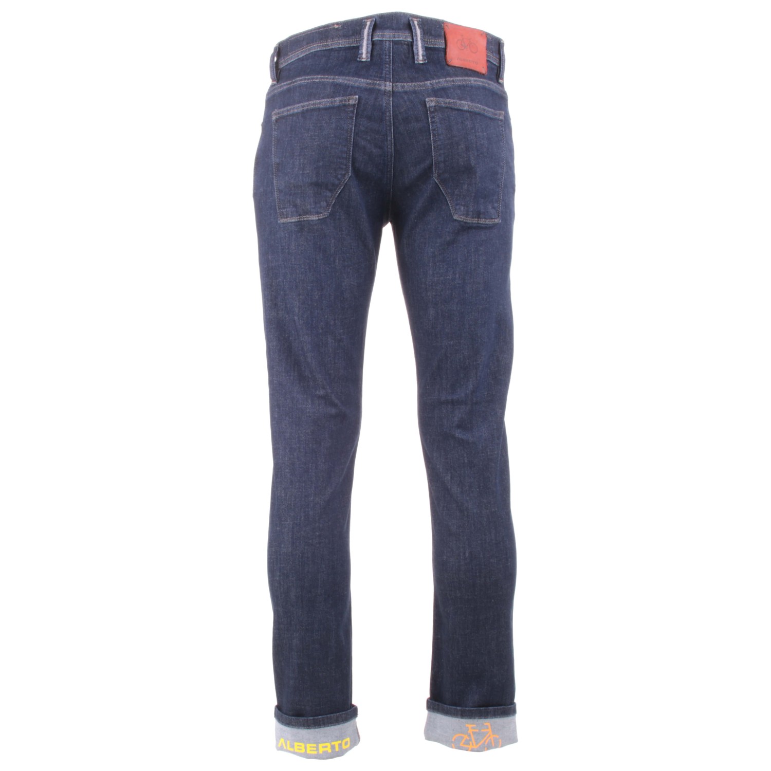 ALBERTO Bike Slimfit Denim - Fietsbroek Heren online kopen | Bergfreunde.nl