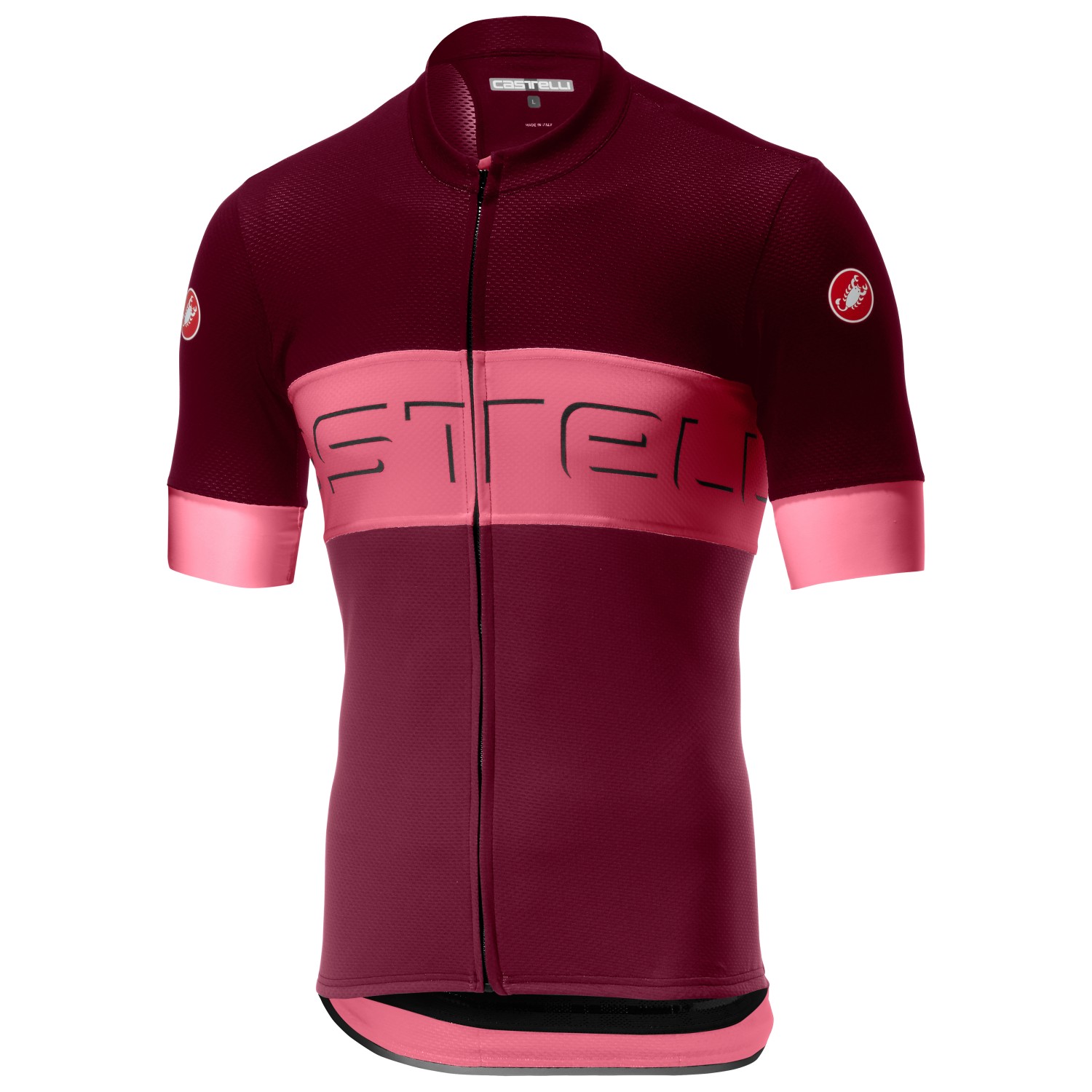 castelli prologo v short sleeve cycling jersey