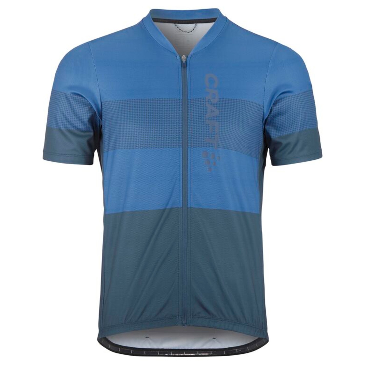 Maillot De Cyclisme Homme Performance - Manches Courtes, Noir/bleu, Taille M Avec Poches