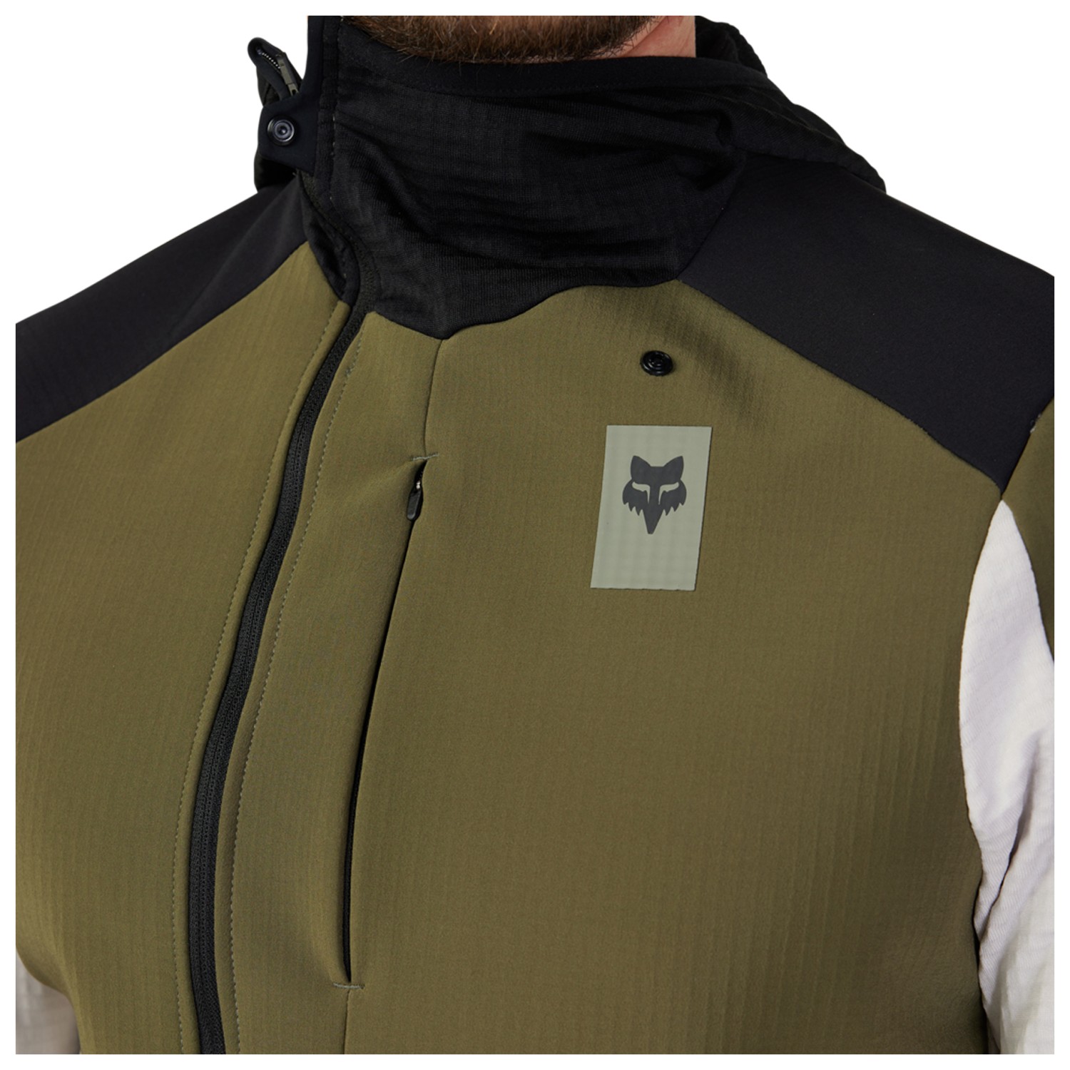 Maillot VTT FOX Defend – Manches Longues – Noir – Homme – 78% Polyester – Neuf