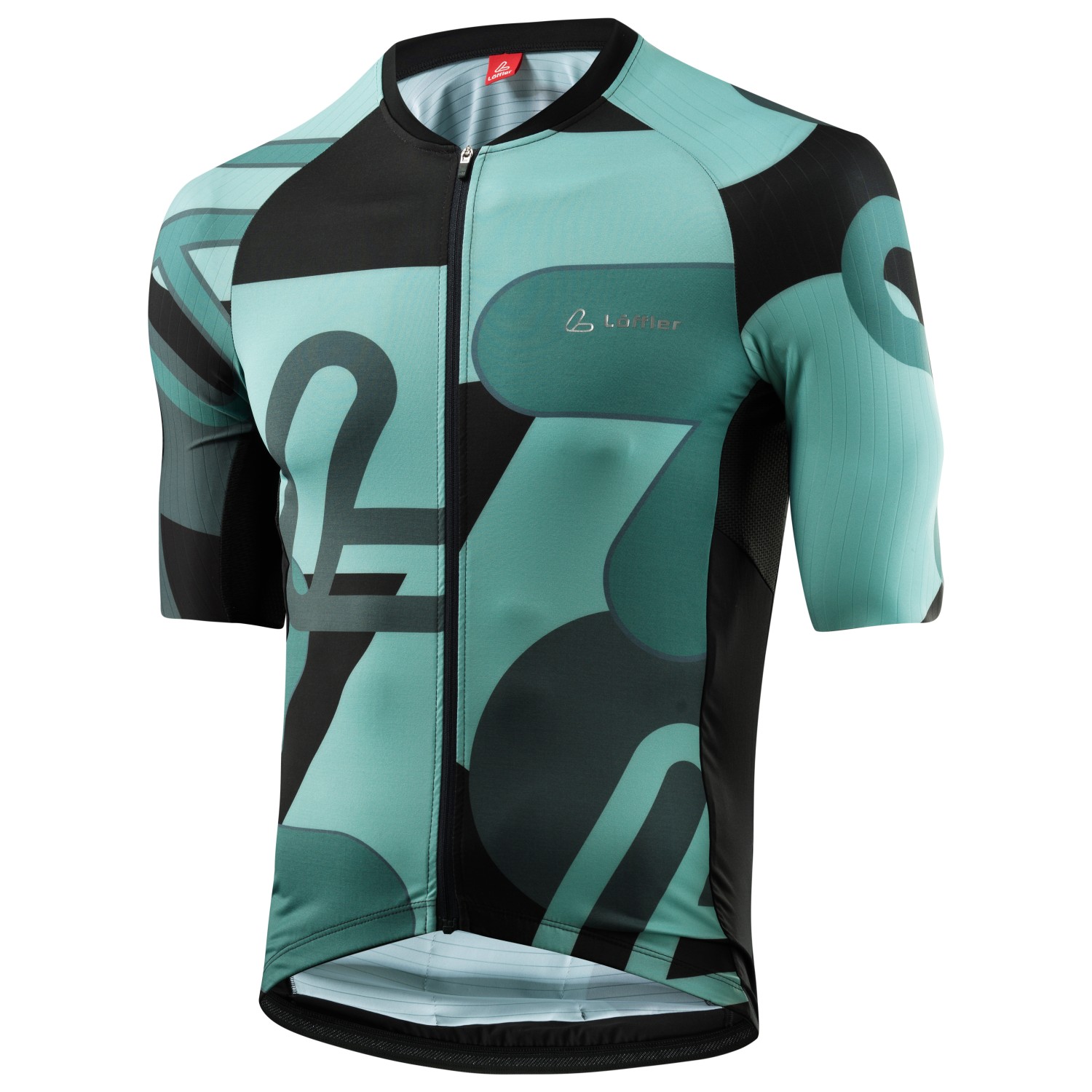 Radtrikot Bib Set Herren Full Zip Kurzarm Rennradbekleidung -  Atmungsaktives Bike Outfit