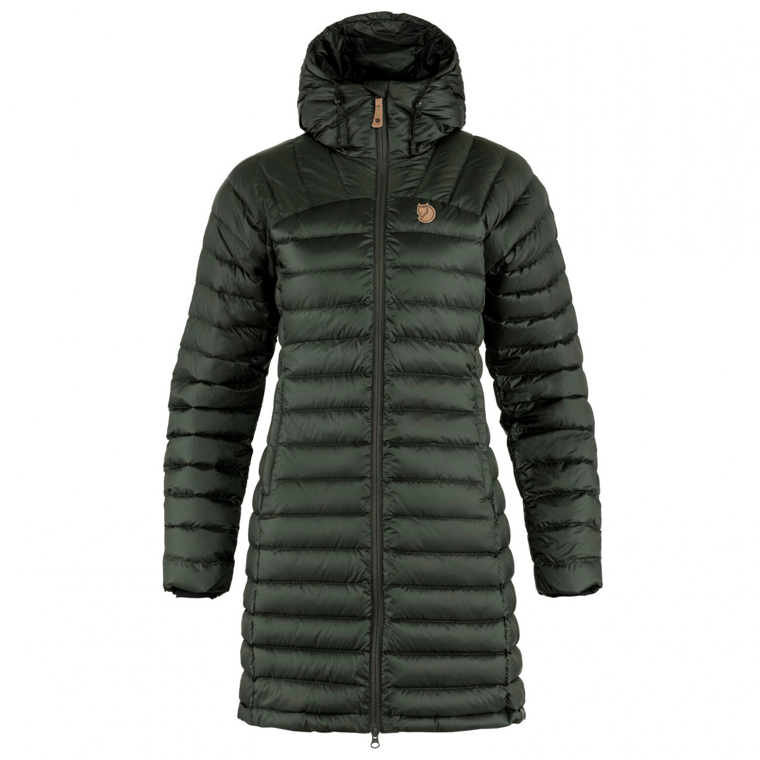 fjällräven snow flake parka dark navy