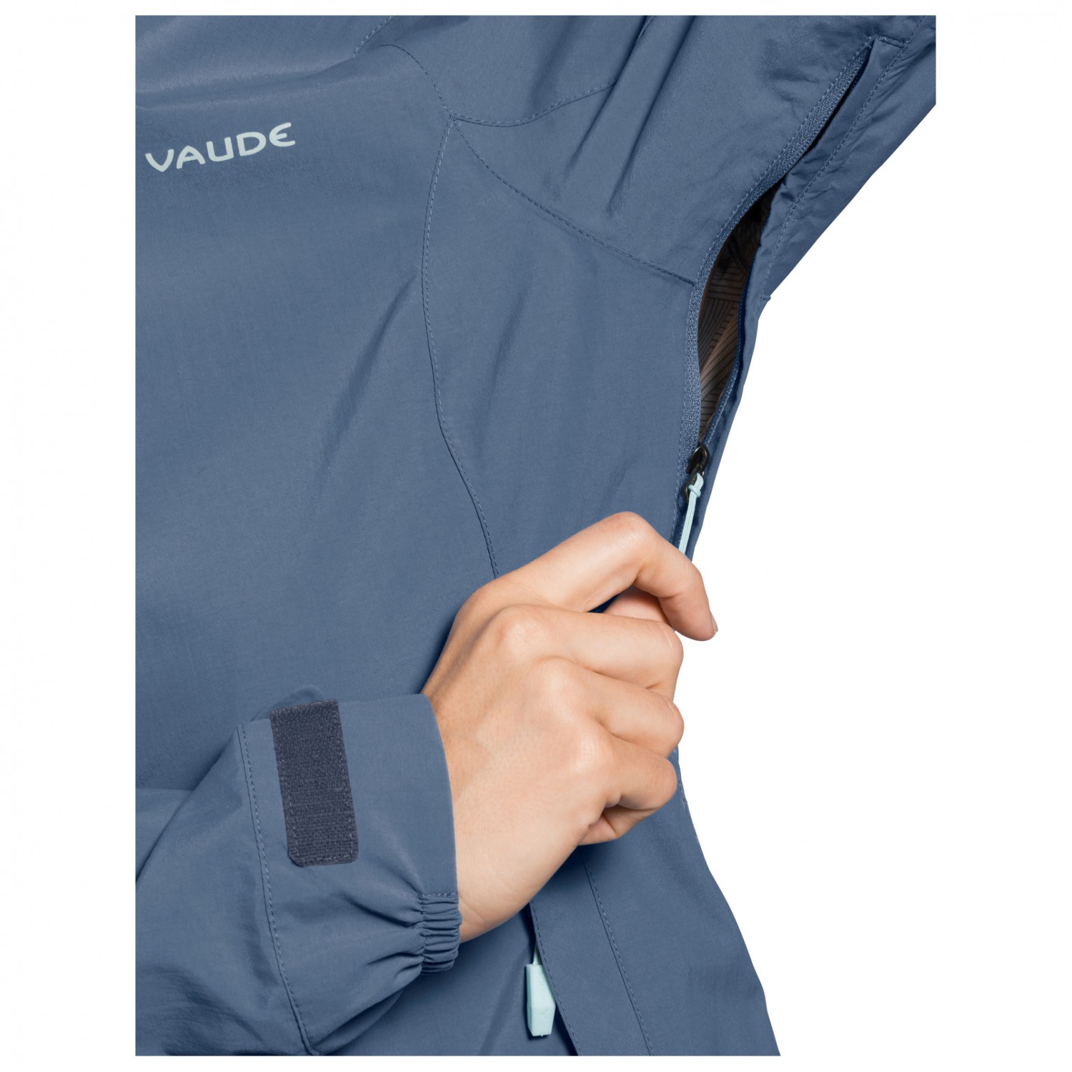 VAUDE Giacca Da Ciclismo Donna Cyclist Jacket III - Impermeabile, Antivento, Traspirante, Con Cappuccio