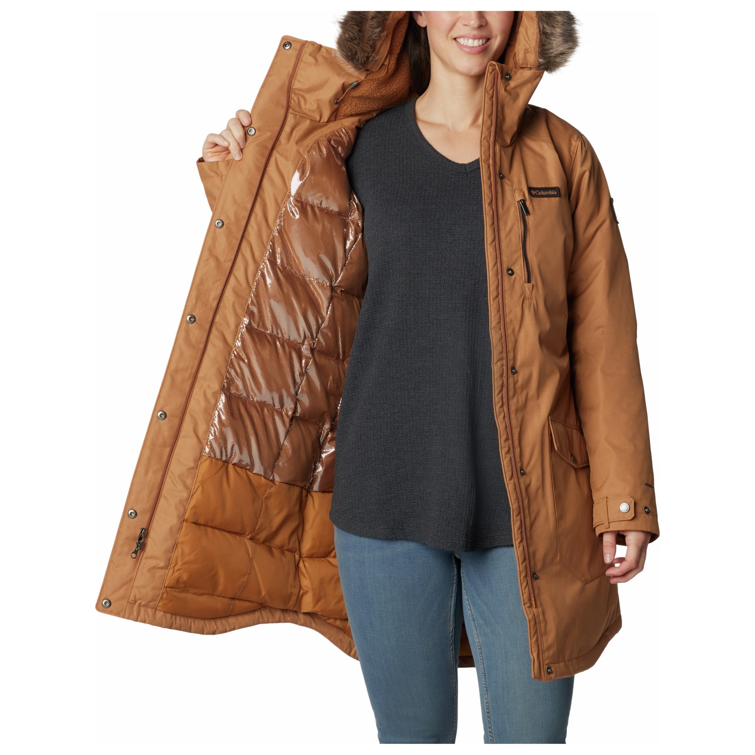 Columbia Suttle Mountain Winter Jacket Veste Hiver Columbia Suttle Mountain - Isolation Synthétique Longue Manteau Columbia Femme Columbia Suttle Mountain Winter Jacket Veste Hiver Columbia Suttle Mountain - Isolation Synthétique Longue Manteau Columbia Femme