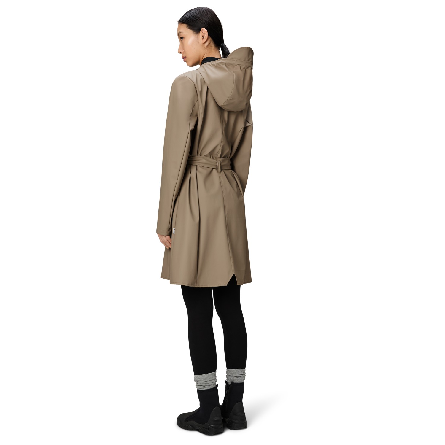 Veste Imperméable Femme Automne-Hiver - Coupe-Vent Respirante Avec Capuche - Idéale Randonnée & Ville