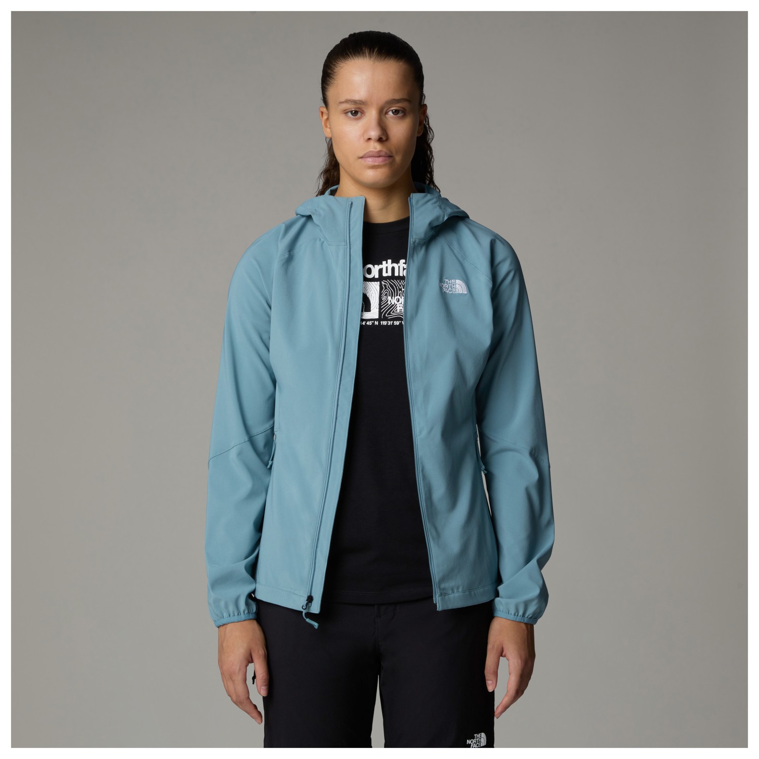 The North Face Nimble Hoodie - Softshell jacket Women's | Free EU Delivery  | Bergfreunde.eu