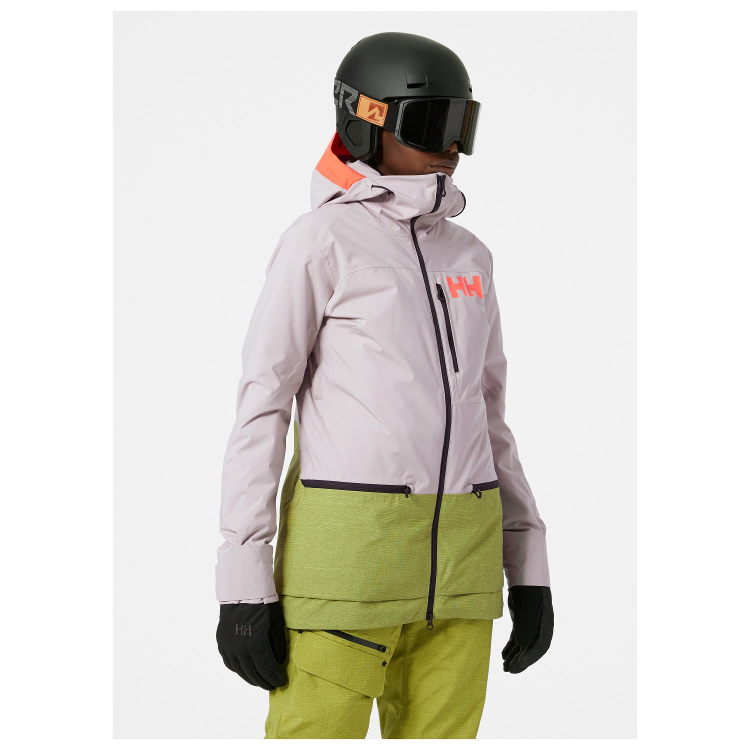 helly hansen white ski jacket