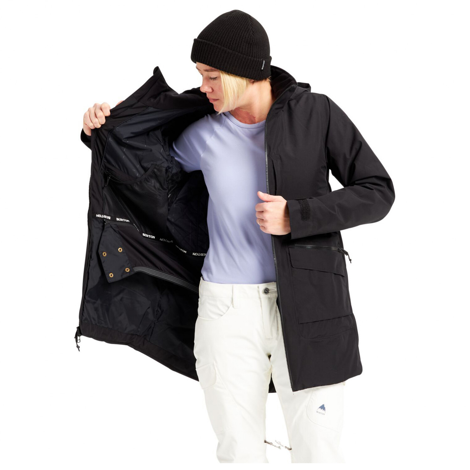 burton gore tex treeline jacket