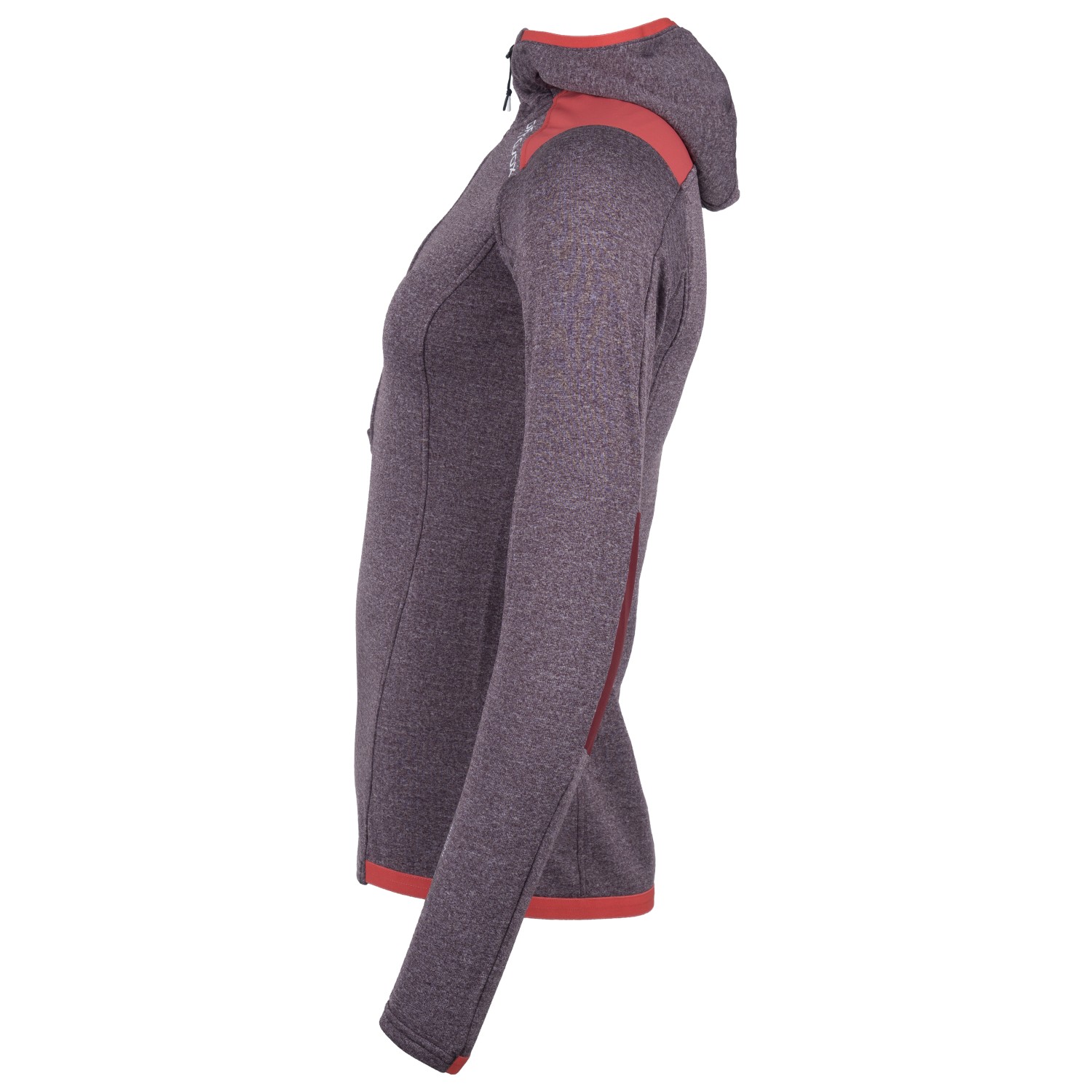 fleece light zip neck